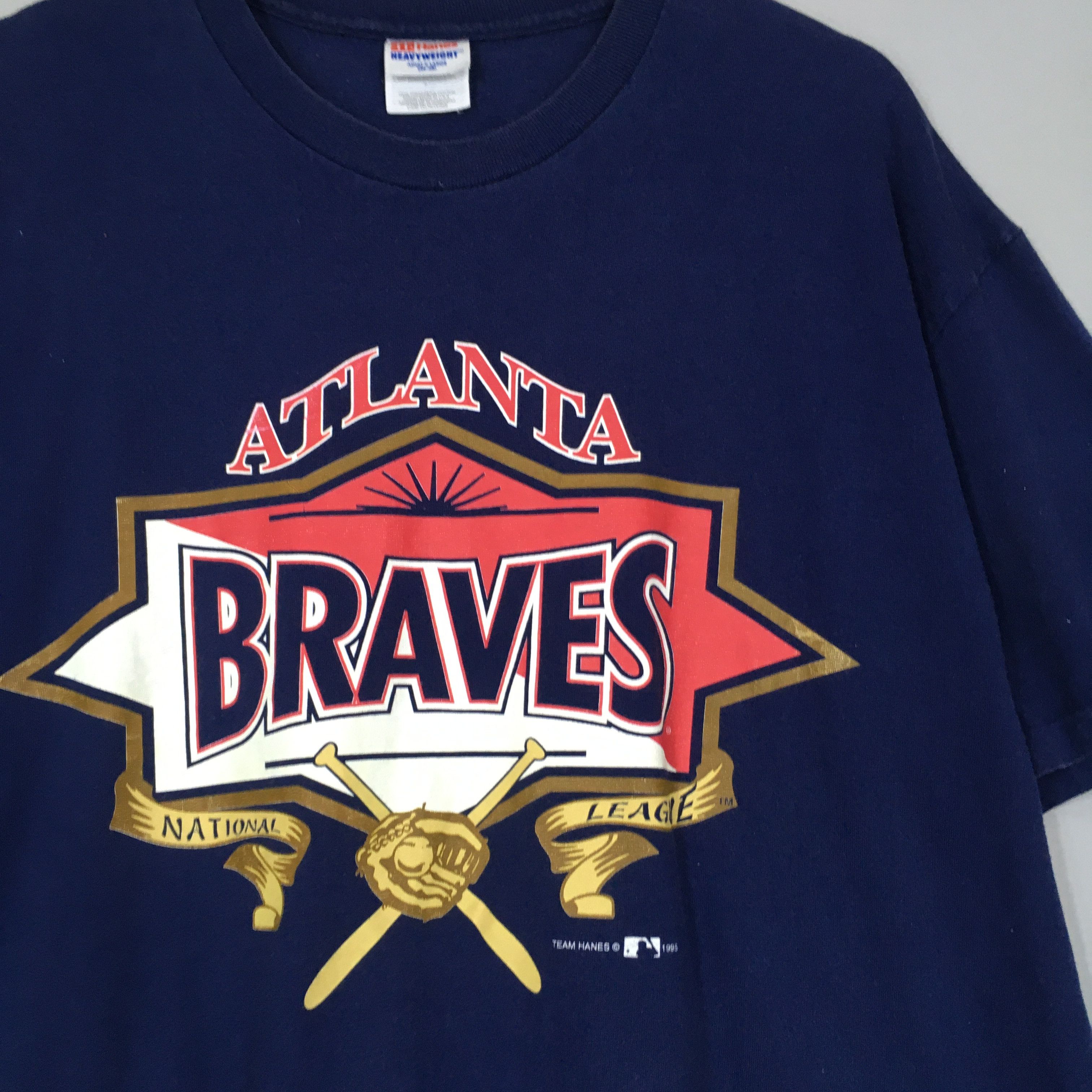 Other Vintage 90s Atlanta Braves Mlb T Shirt XLarge Size US XL / EU 56 / 4 - 2 Thumbnail