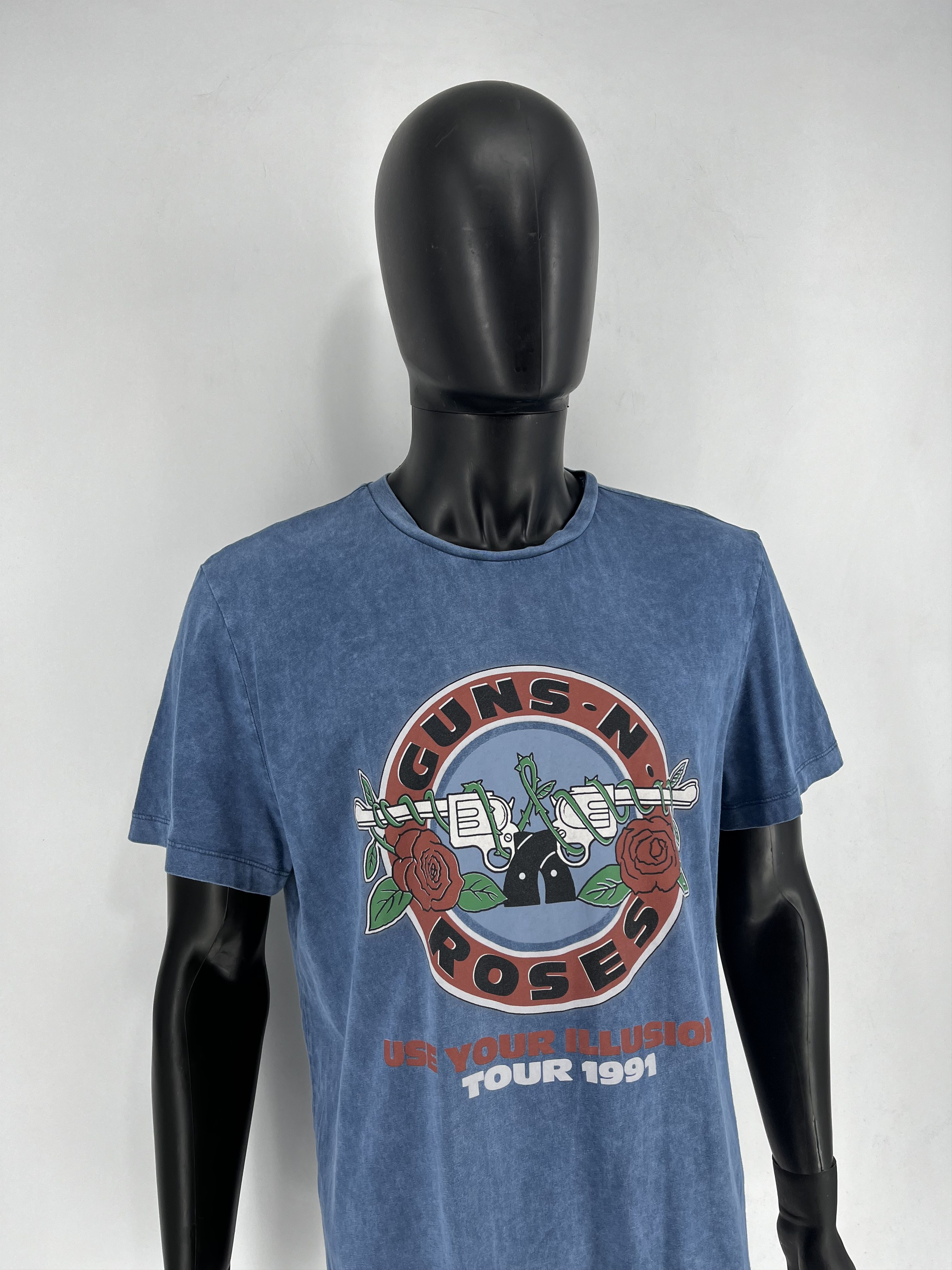Band Tees × Vintage Guns N Roses Use Your Illusion Band Vintage Tshirts Size L Size US L / EU 52-54 / 3 - 3 Thumbnail