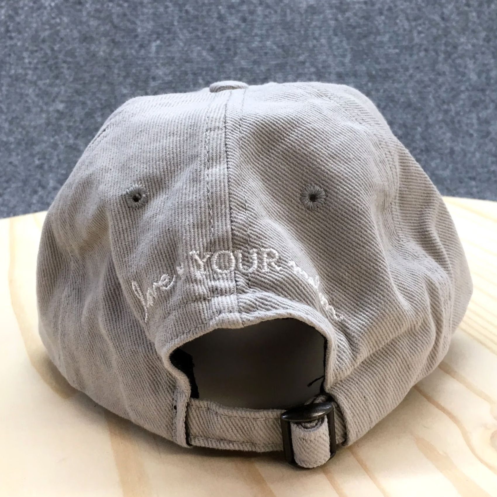 Vintage Love Your Melon Baseball Cap Gray One Size Adjustable Embroidered USA Logo Cap Size ONE SIZE - 6 Thumbnail