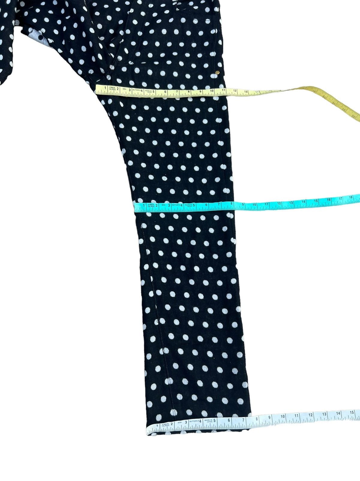 Issey Miyake Issey Miyake Mercibeaucoup All Wool Dots Pant Size US 30 / EU 46 - 4 Thumbnail