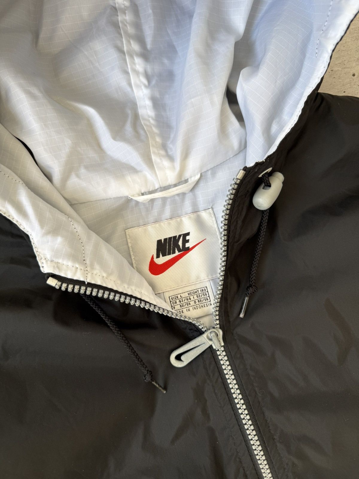 Nike Vintage Nike Center Swoosh Anorak Jacket Y2K Size L Size US L / EU 52-54 / 3 - 10 Thumbnail