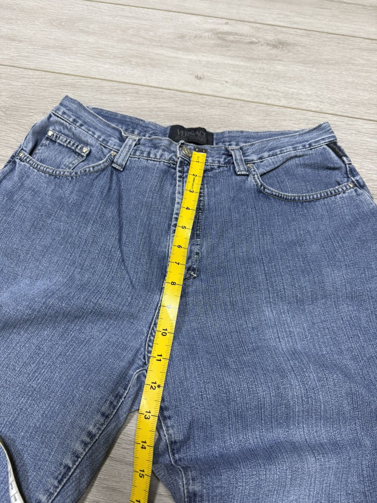 Versace Versace Jeans Couture vintage pants medusa head Size US 33 - 13 Thumbnail