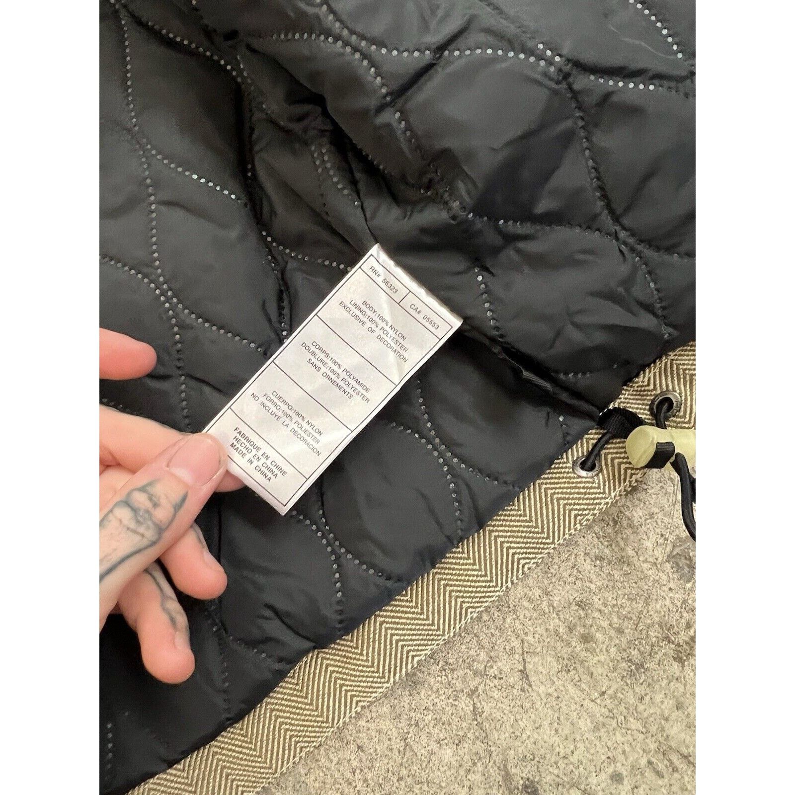 Nike Nike AF1 ‘82 RARE VTG Jacket Coat Mens L Herringbone Pattern Size US L / EU 52-54 / 3 - 14 Thumbnail