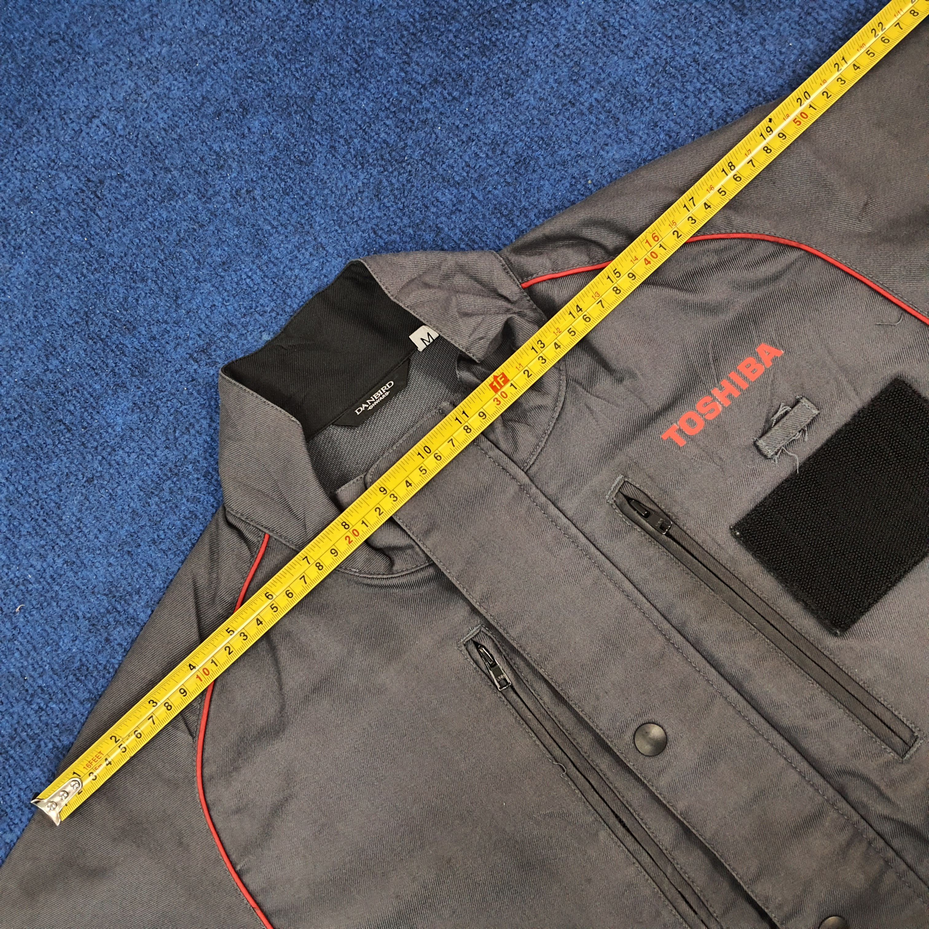 Japanese Brand × Vintage Vintage TOSHIBA Staff Japanese Brand Worker Jacket Size US M / EU 48-50 / 2 - 11 Thumbnail