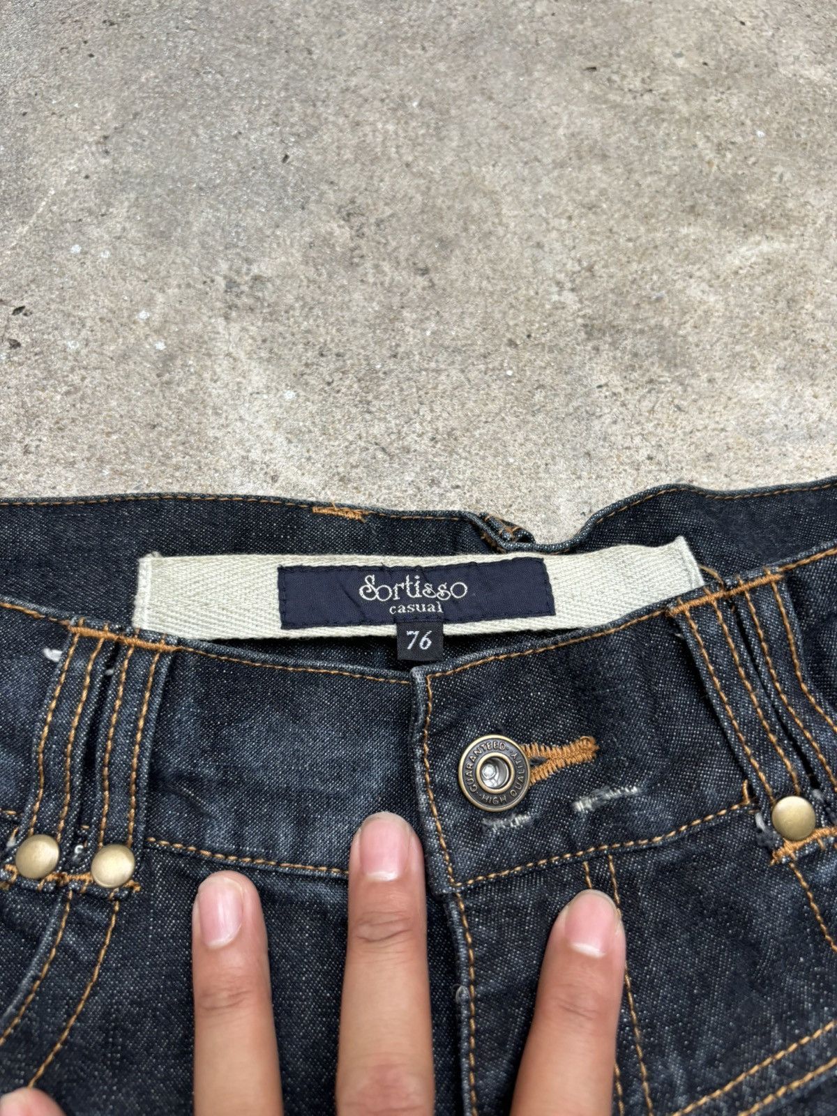 If Six Was Nine Sortisso Casual Jeans Size US 29 - 5 Thumbnail