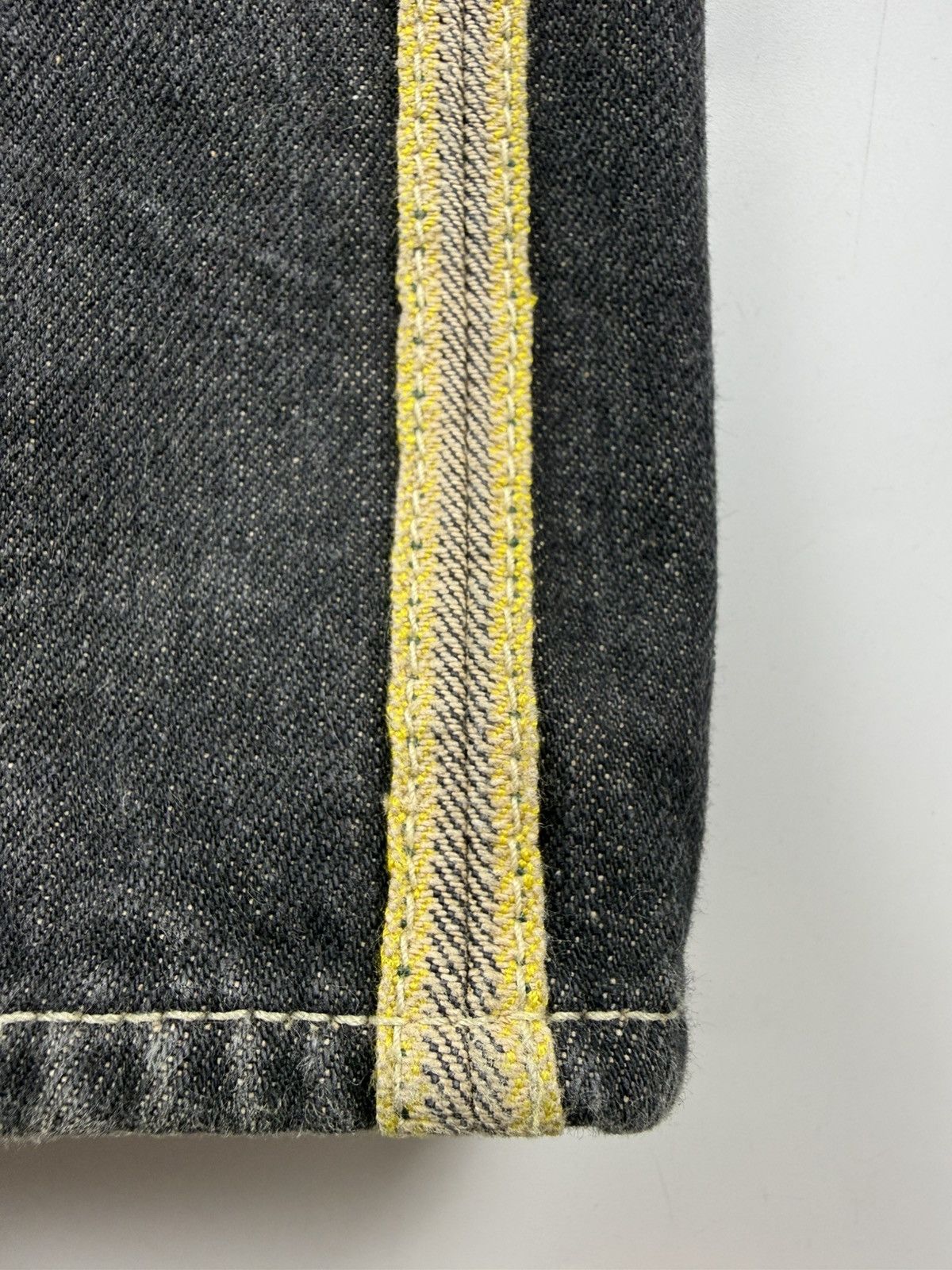 Evisu Evisu Lot 0049 Embroidered Seagull Reversible Jeans Size US 31 - 7 Thumbnail