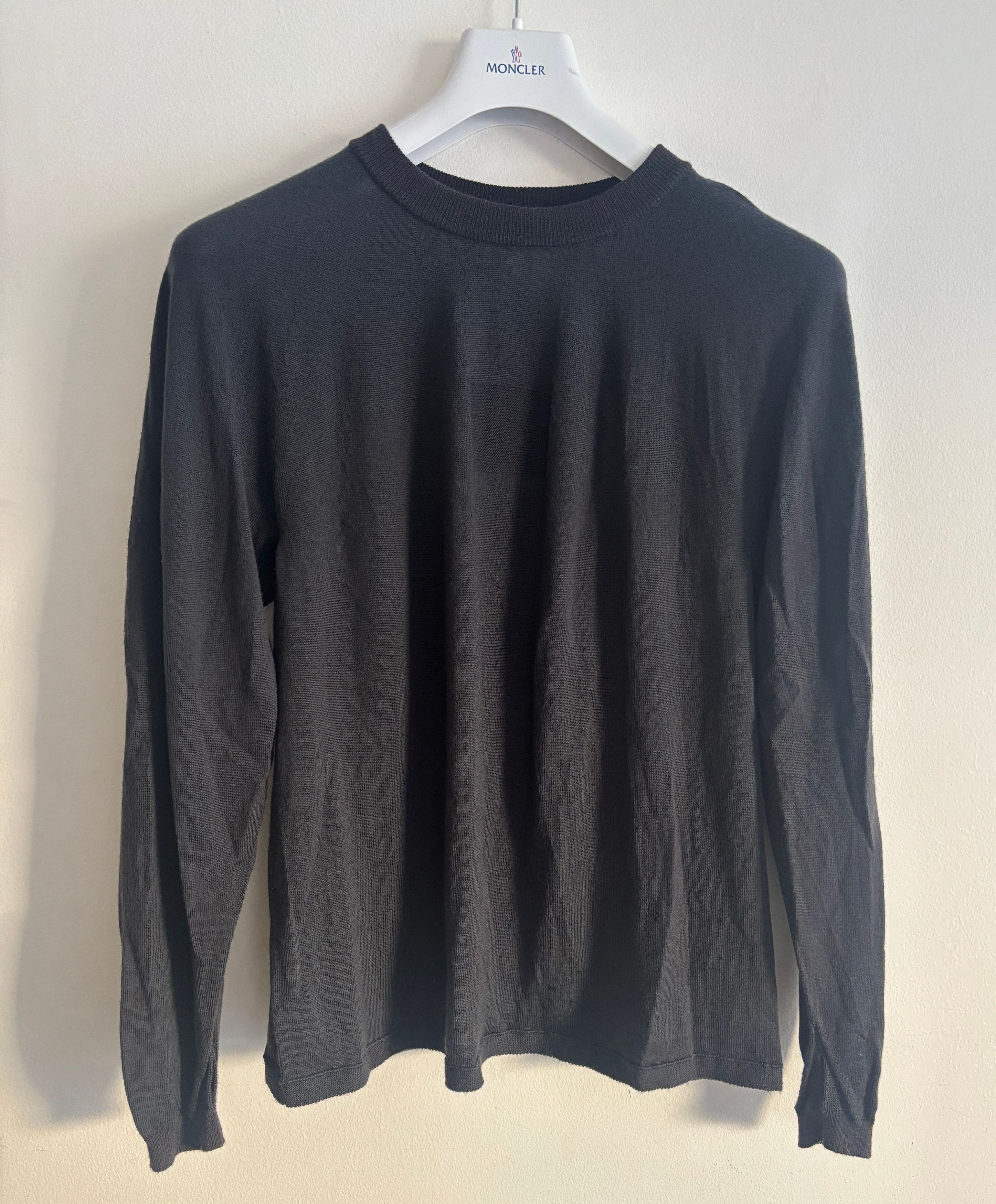 Goldwin Wool Seamless Knit Top/ Sweater Lead Grey - Size 2 - Small Size US L / EU 52-54 / 3 - 1 Thumbnail