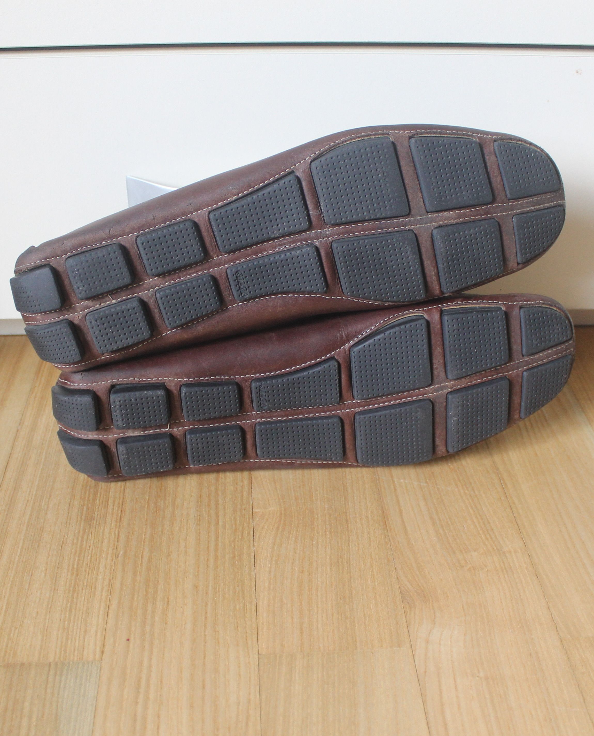 Crockett & Jones Crockett & Jones Penny Loafers Leather Moccasin Size US 12 / EU 45 - 9 Thumbnail