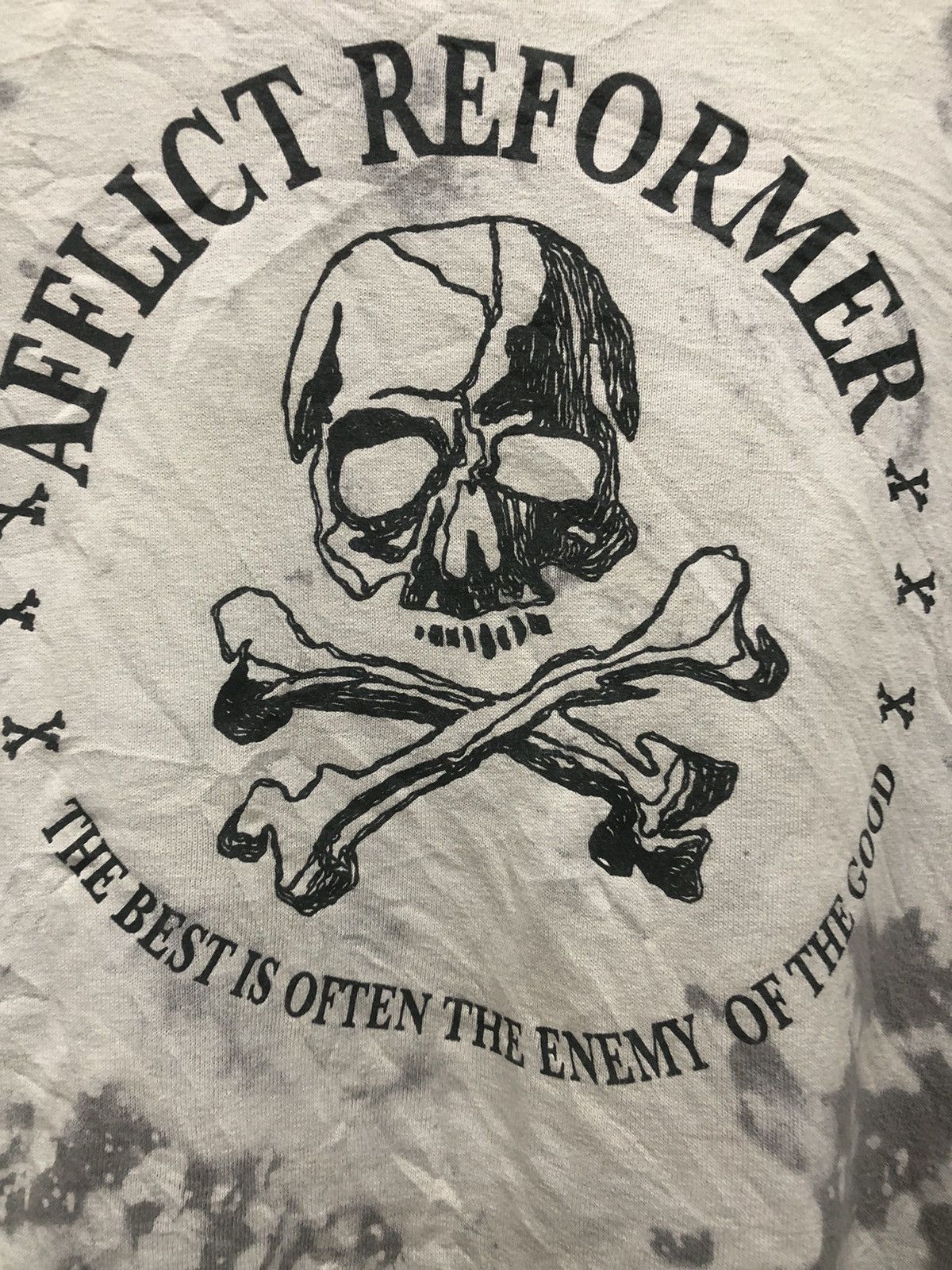 Beauty Beast × If Six Was Nine × Japanese Brand Japanese Poem Gothic Skull Rock Punk Style Size US L / EU 52-54 / 3 - 5 Thumbnail