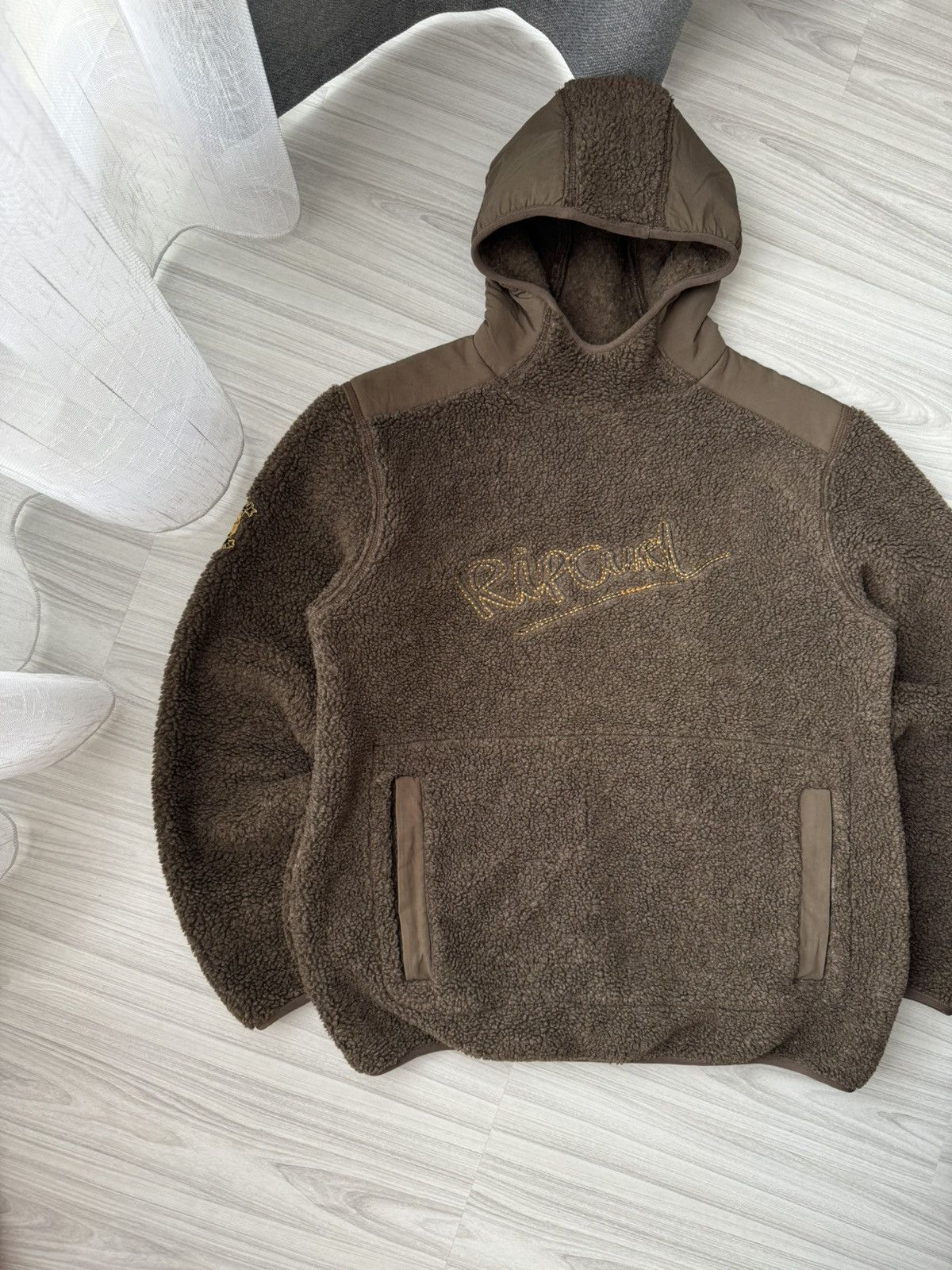 Rip Curl Vintage Rip Curl Deep Pile Fleece Balaclava Hood Size US M / EU 48-50 / 2 - 9 Thumbnail