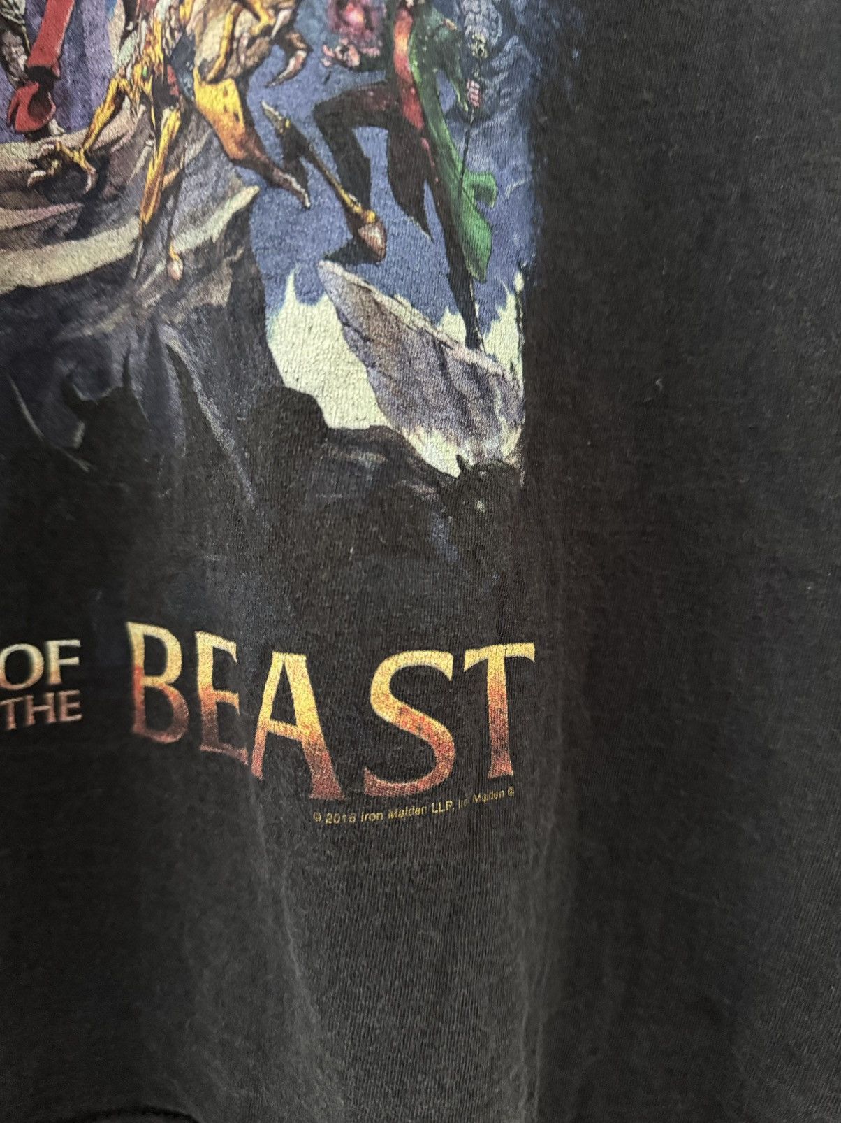 Band Tees × Iron Maiden Iron Maiden Legacy of the Beast 2016 Tshirt Tour Merch Size US M / EU 48-50 / 2 - 4 Thumbnail