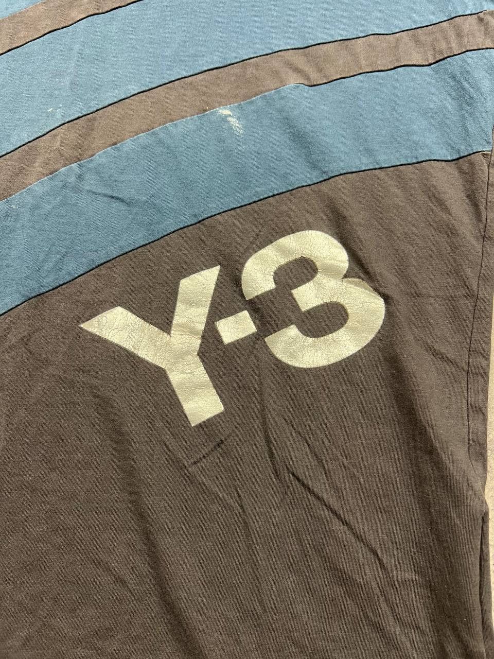 Yohji Yamamoto Y-3 Yohji Yamamoto Streetwear Tee Big Logo Size US L / EU 52-54 / 3 - 2 Thumbnail