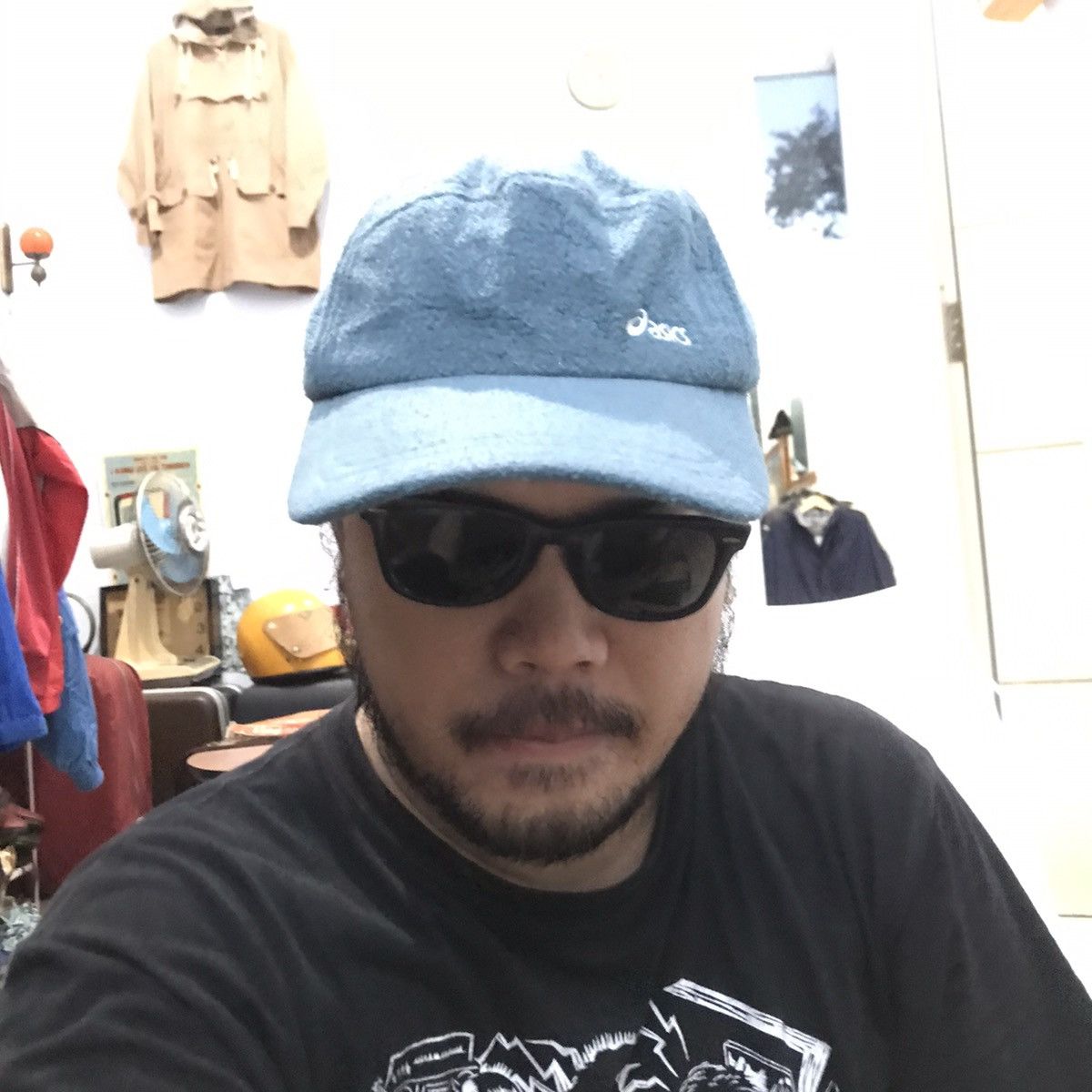 Asics × Polartec Vintage Classic Asics Blue Polar Fleece Osfa outdoor cap Size ONE SIZE - 11 Thumbnail