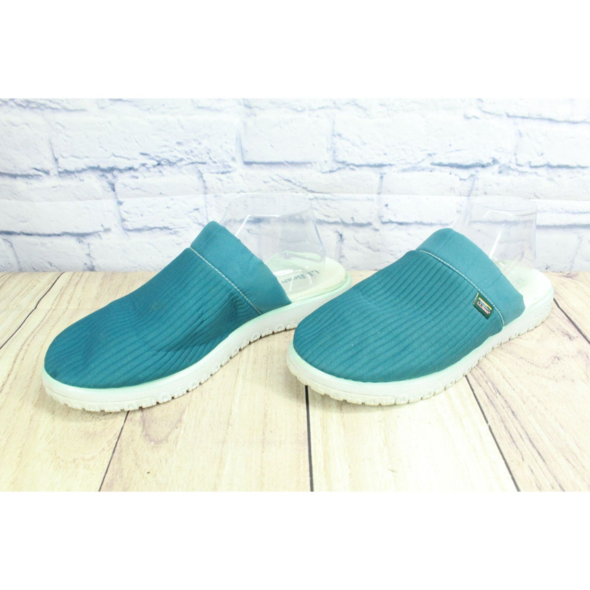 L.L. Bean LL Bean Canvas Slip On Lightweight Airtight Slipper Scuff Size US 10 / IT 40 - 2 Thumbnail