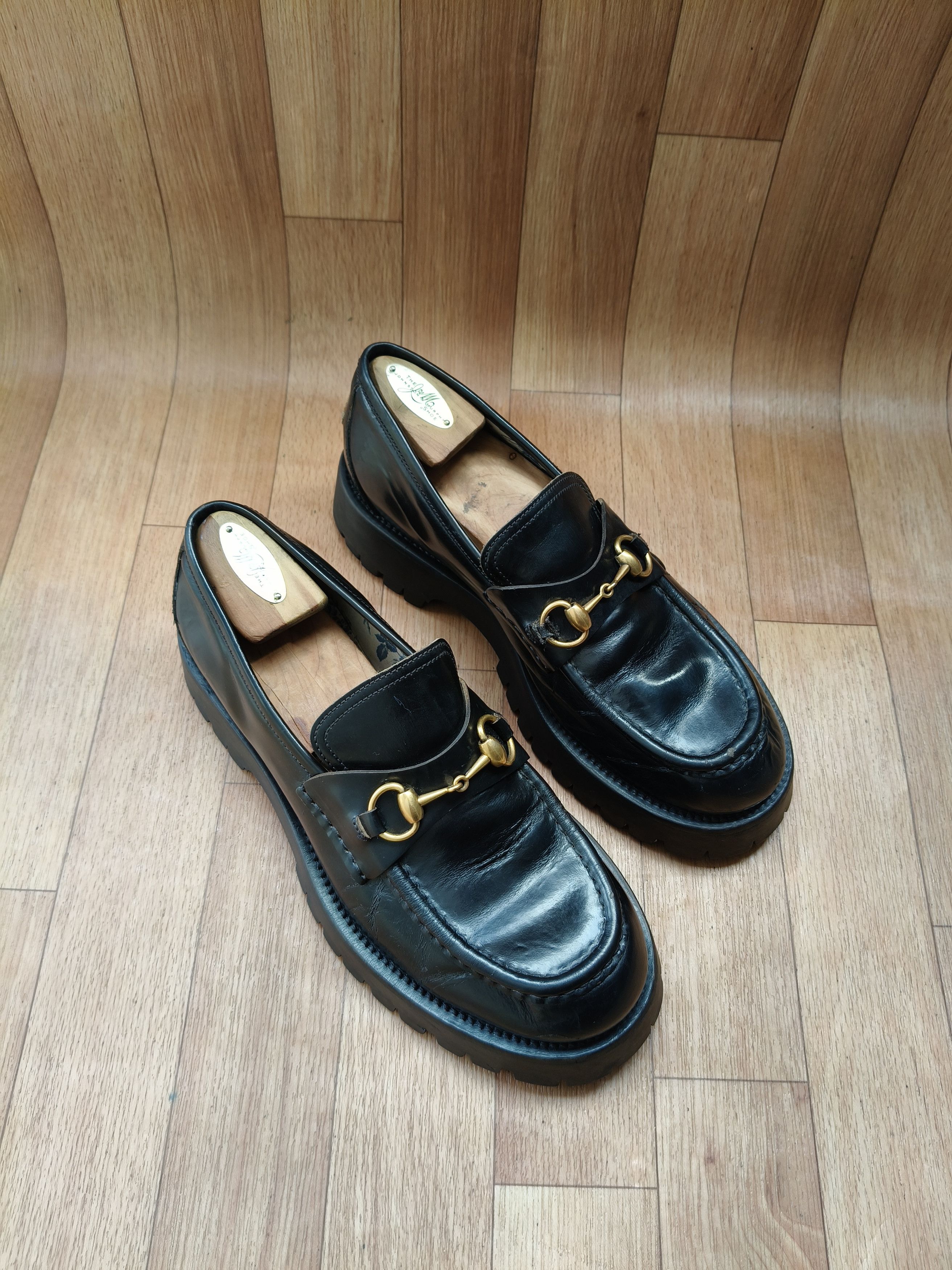 Gucci Gucci chunky lug horsebit loafers Size US 8.5 / EU 41-42 - 2 Thumbnail