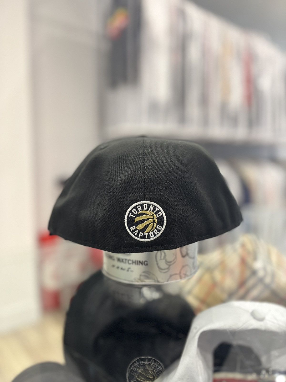 October's Very Own OVO X NBA Raptors New Era 59Fifty Fitted Hat Black Size ONE SIZE - 5 Thumbnail