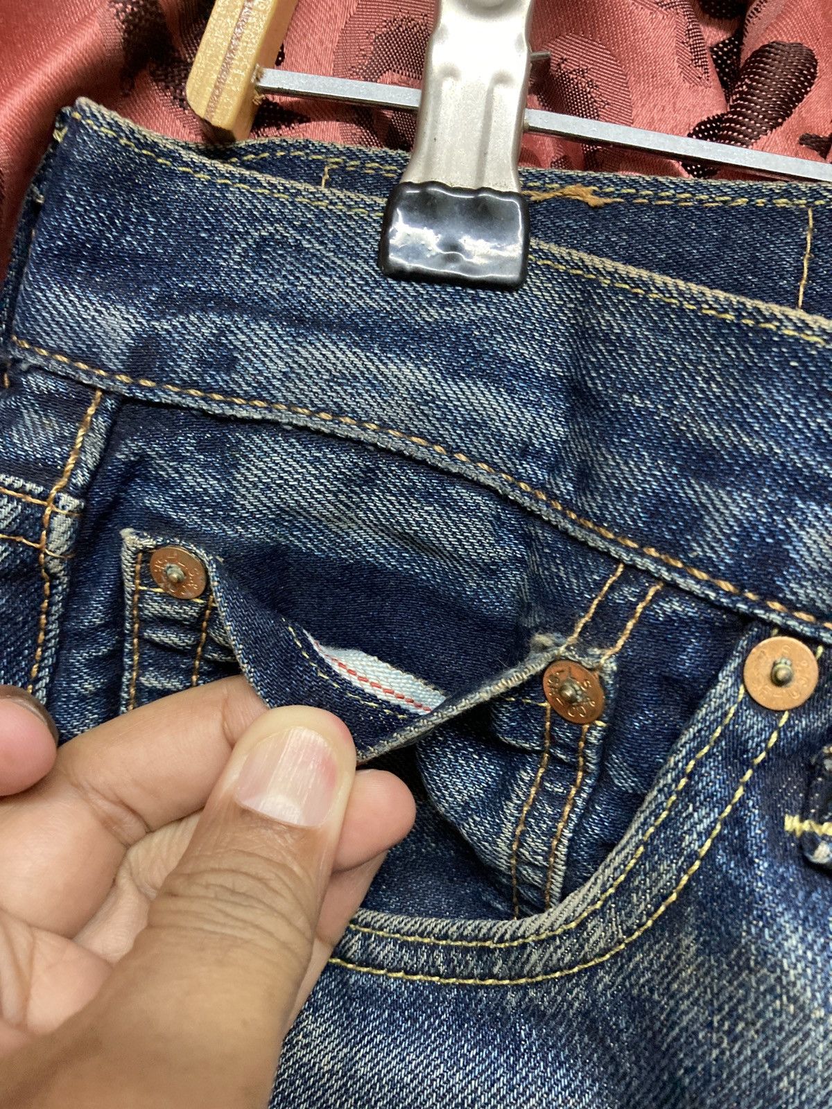 Levi's Levis 501 selvedge japan Size US 32 / EU 48 - 4 Thumbnail