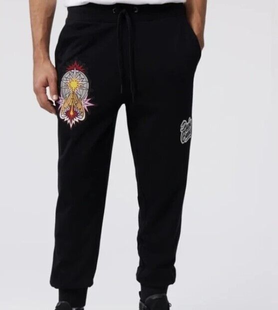 Psycho Bunny Psycho Bunny Jogger Sweatpants Patches Black ( 3XL ) Size US 44 / EU 60 - 1 Thumbnail