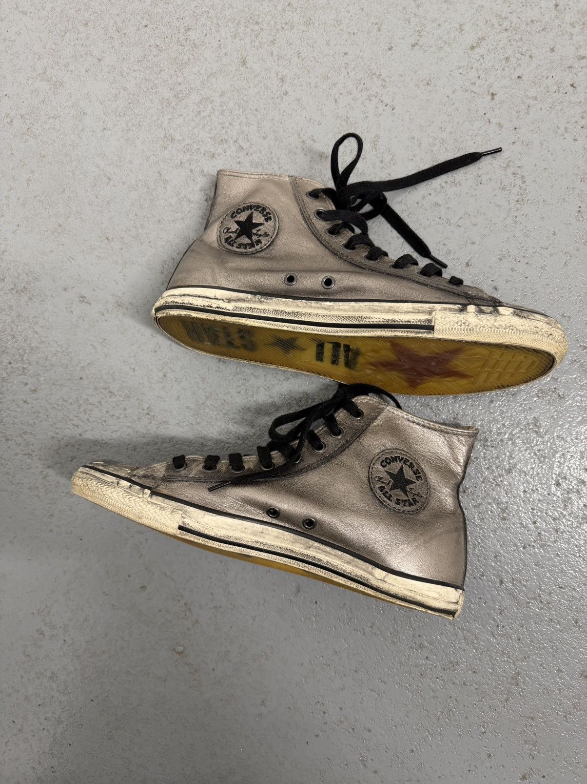 John Varvatos John Varvatos x Converse High Sneakers Size US 7.5 / EU 40-41 - 6 Thumbnail