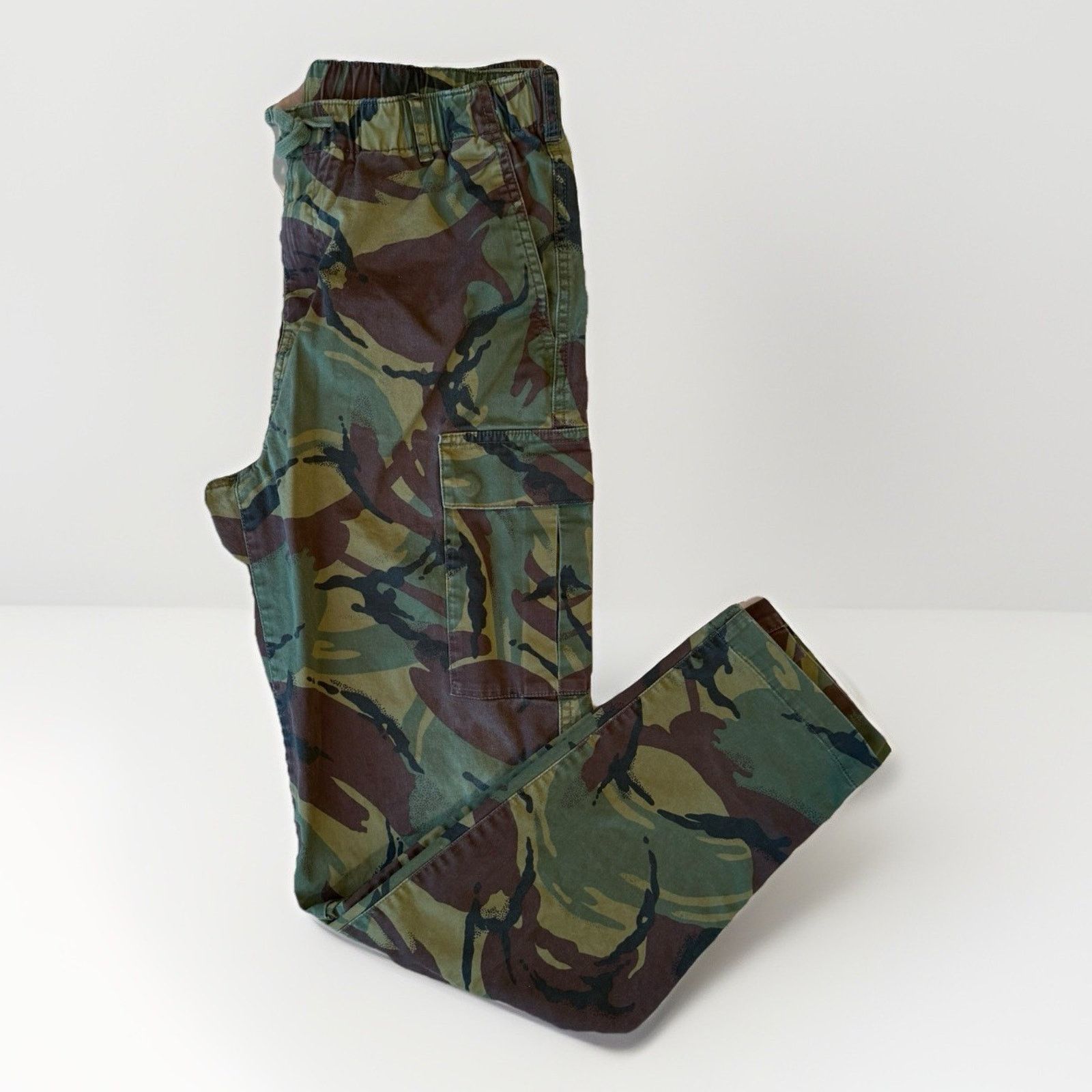 Polo Ralph Lauren Polo Ralph Lauren Cargo Pants Women's 20 Green Camouflage Size 29" - 1 Thumbnail