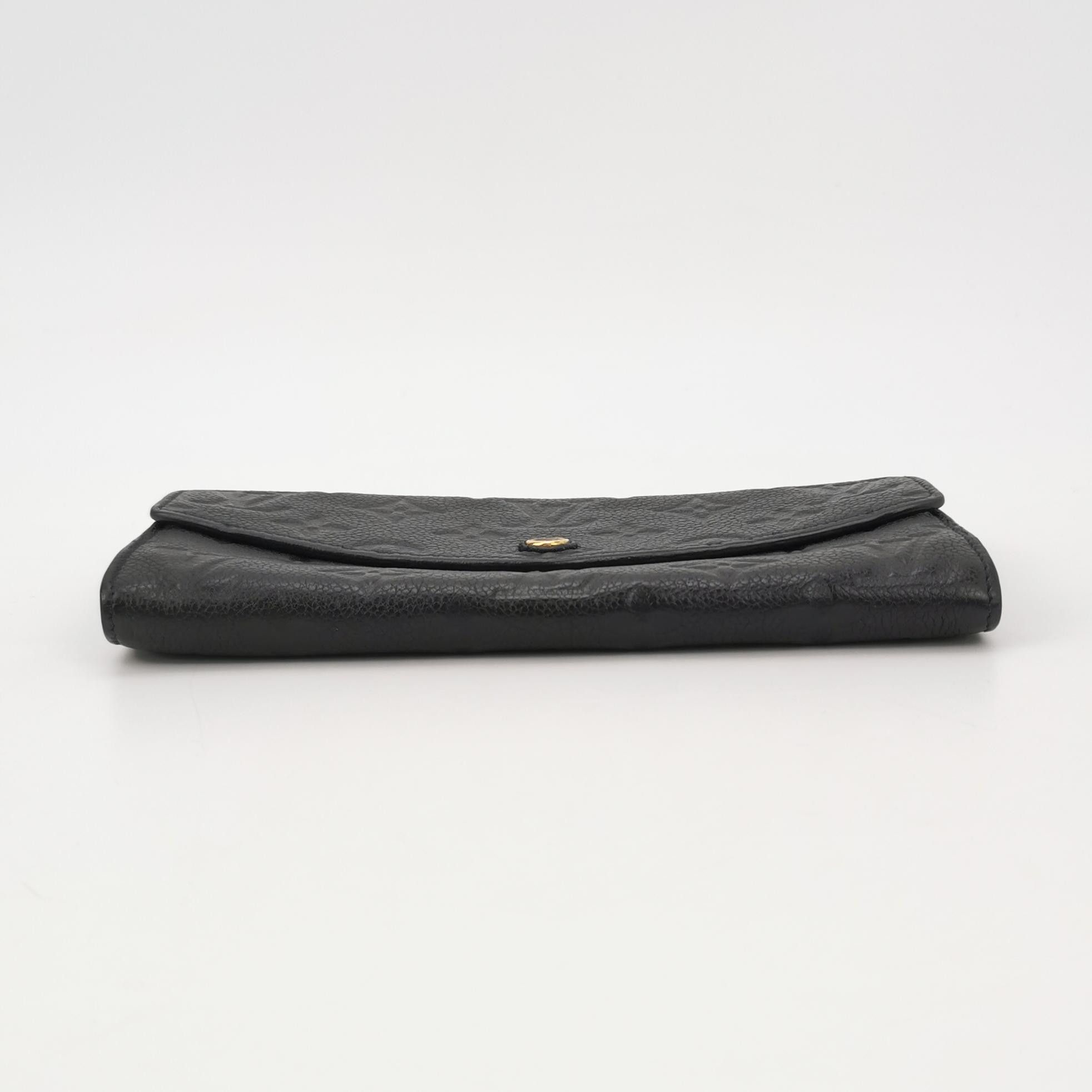 Louis Vuitton Louis Vuitton (LV) Sarah leather embossed monogram snap wal Size ONE SIZE - 2 Thumbnail