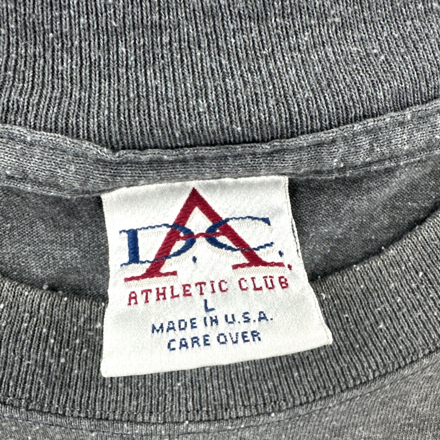Vintage VINTAGE DC Athletic Club Mens L Gray Blank Pocket T Shirt USA 90s Mens Size US L / EU 52-54 / 3 - 6 Thumbnail