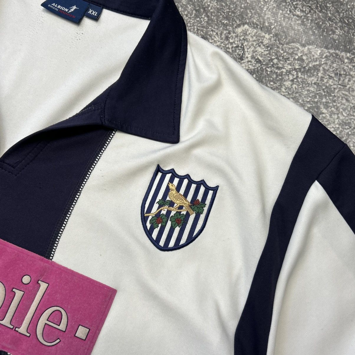 Diadora Vintage Diadora Albion FC West Bromwich 2000’s soccer jersey Size US XXL / EU 58 / 5 - 4 Thumbnail