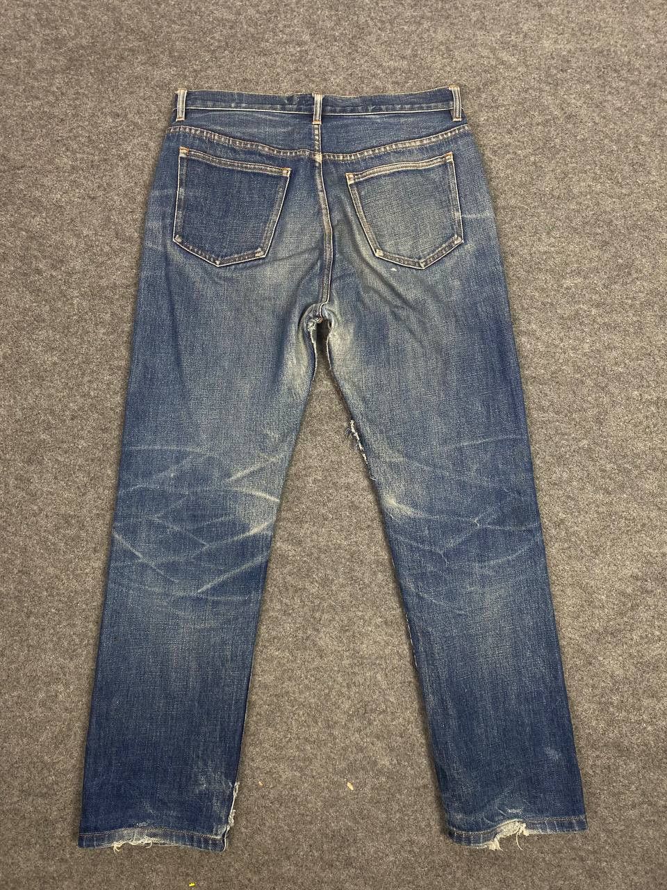 A.P.C. vintage APC japan selvedge distressed denim nice design Size US 33 - 2 Thumbnail