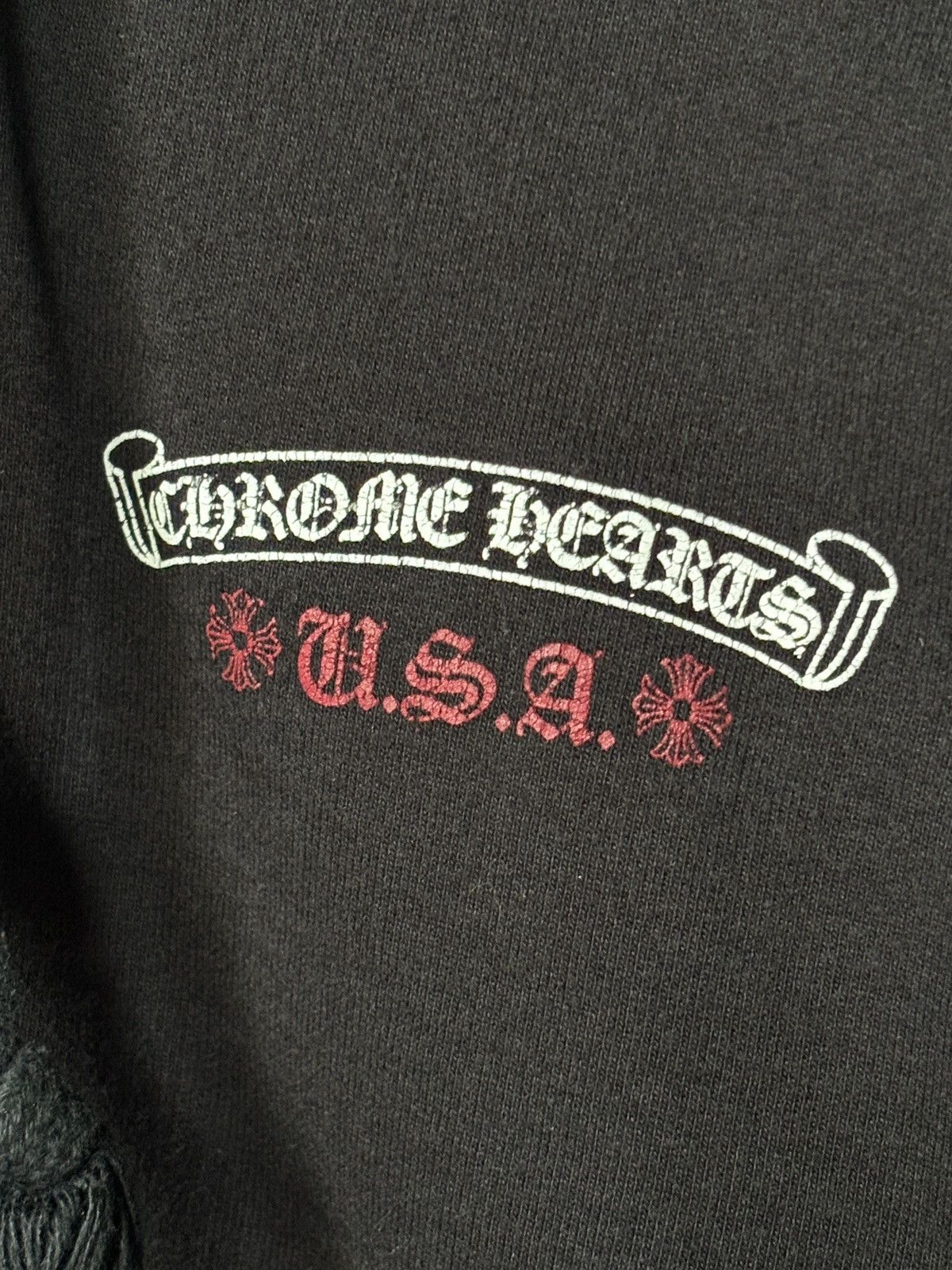 Chrome Hearts CHROME HEARTS THERMAL FLAG USA LOGO ZIP HOODIE Size US S / EU 44-46 / 1 - 11 Thumbnail