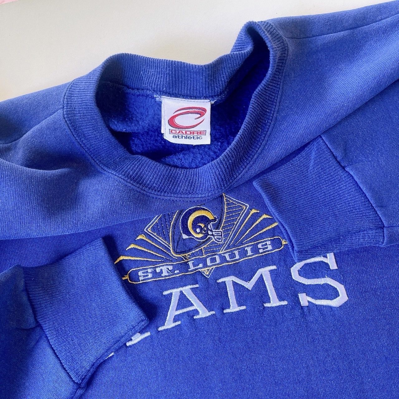Vintage 90 St. Louis Rams NFL sweatshirt/ L Size US L / EU 52-54 / 3 - 8 Thumbnail