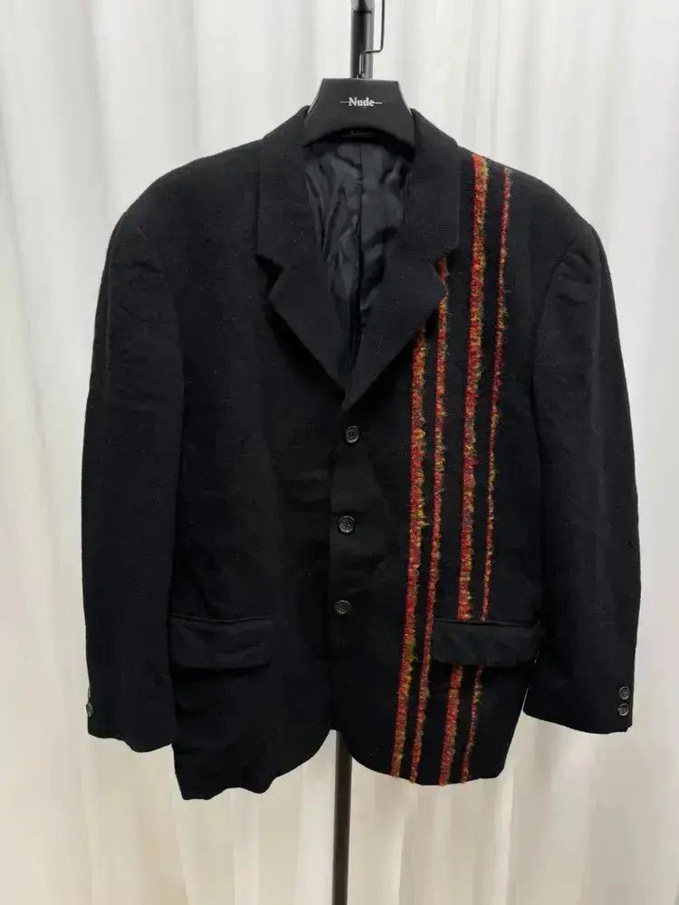 Yohji Yamamoto Y's LQMEN Stripe Jacket-2507