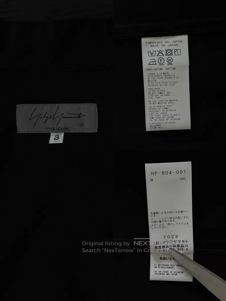 Yohji Yamamoto Yohji Yamamoto 25SS buttoned Chinese knot shirt Size US L / EU 52-54 / 3 - 5 Thumbnail