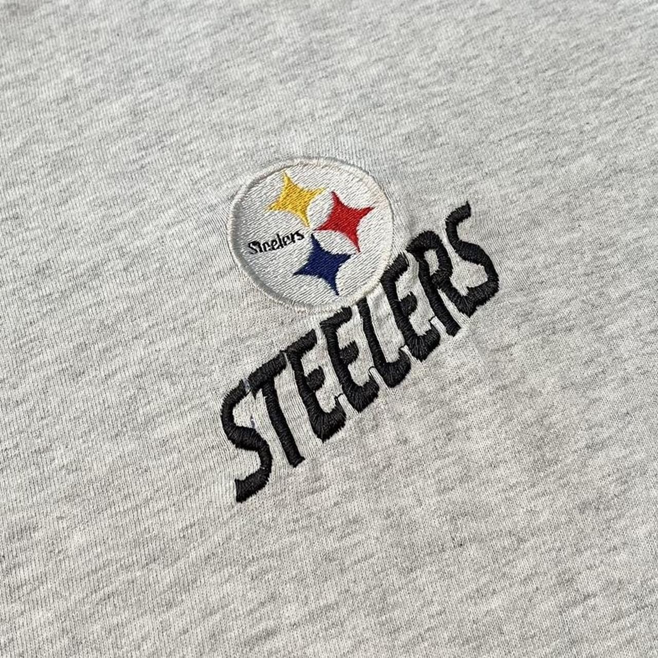Logo Athletic × NFL × Vintage Vintage 90s Logo Athletic NFL Pittsburgh Steelers Tshirt Size US L / EU 52-54 / 3 - 3 Thumbnail