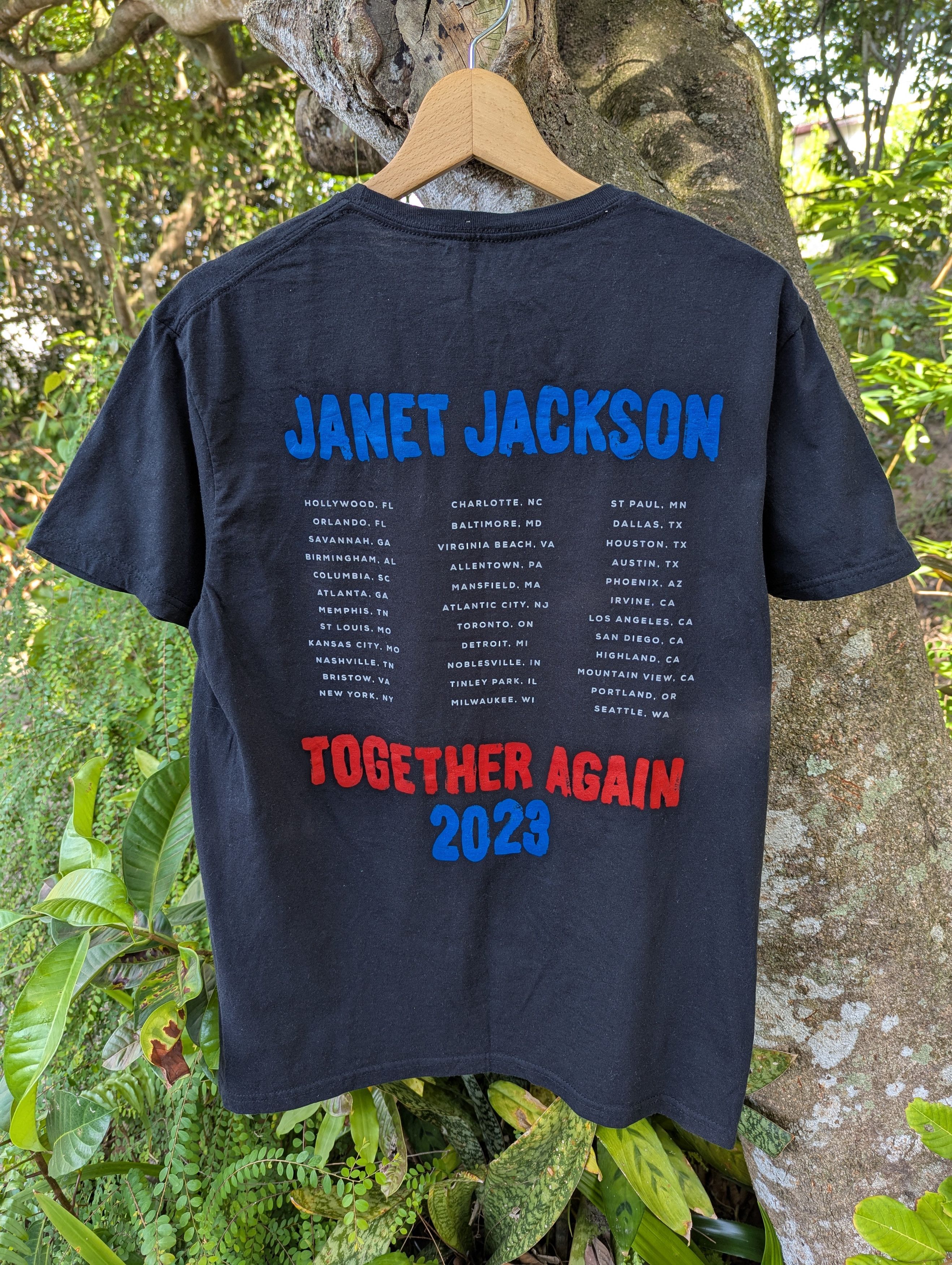 Band Tees Janet Jackson American Singer Tshirt Size US M / EU 48-50 / 2 - 3 Thumbnail