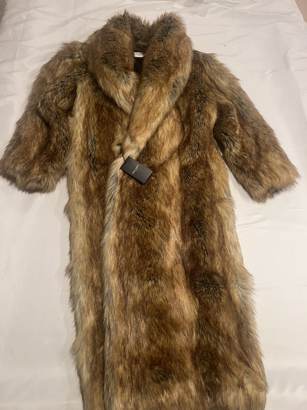 Saint Laurent Paris Saint Laurent men’s faux fur coat. 44/S-XL $12800 Size US S / EU 44-46 / 1 - 7 Thumbnail