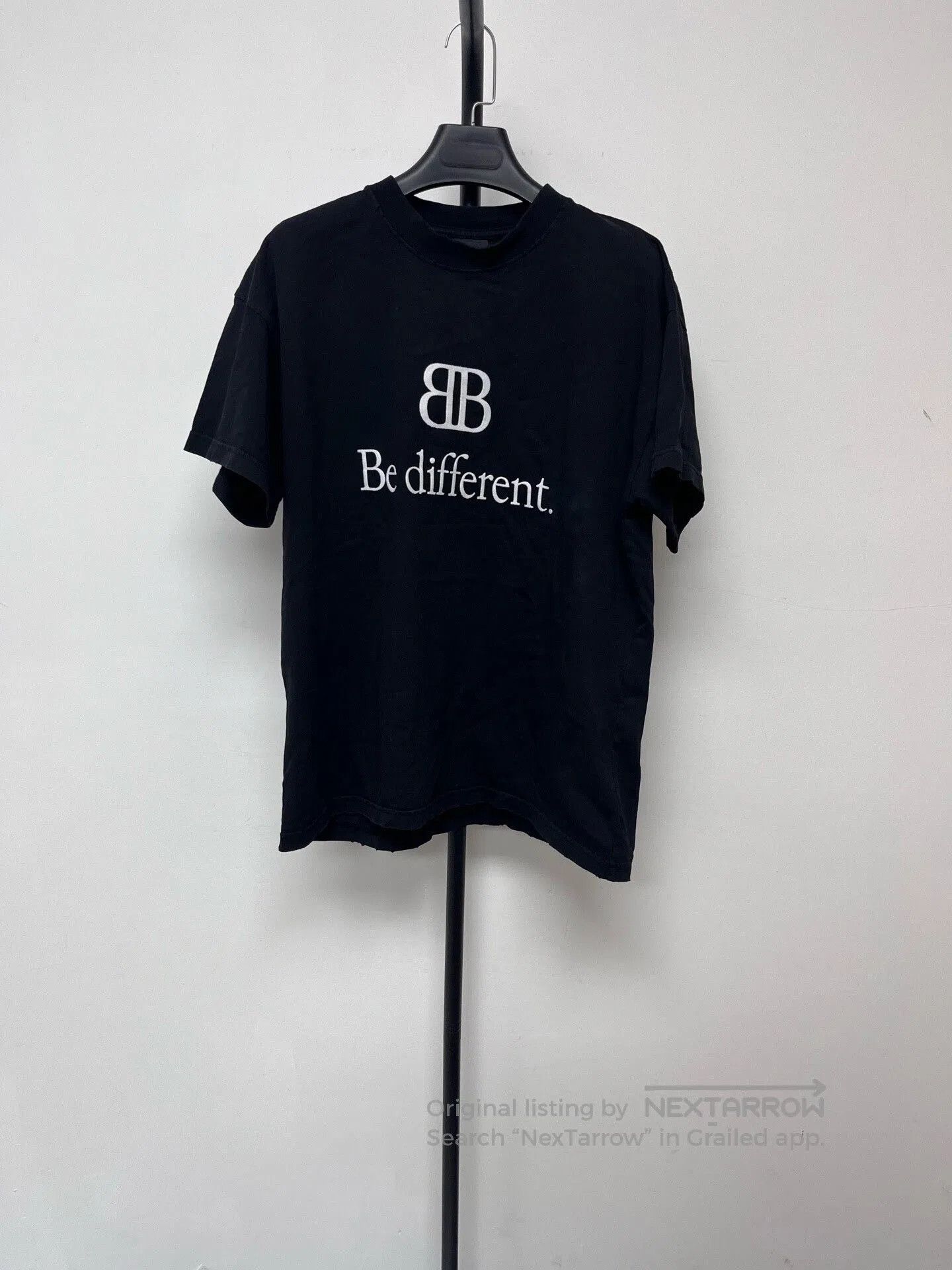 Balenciaga Balenciaga 2B Logo Embroidered Crewneck T-shirt. Size US M / EU 48-50 / 2 - 1 Thumbnail