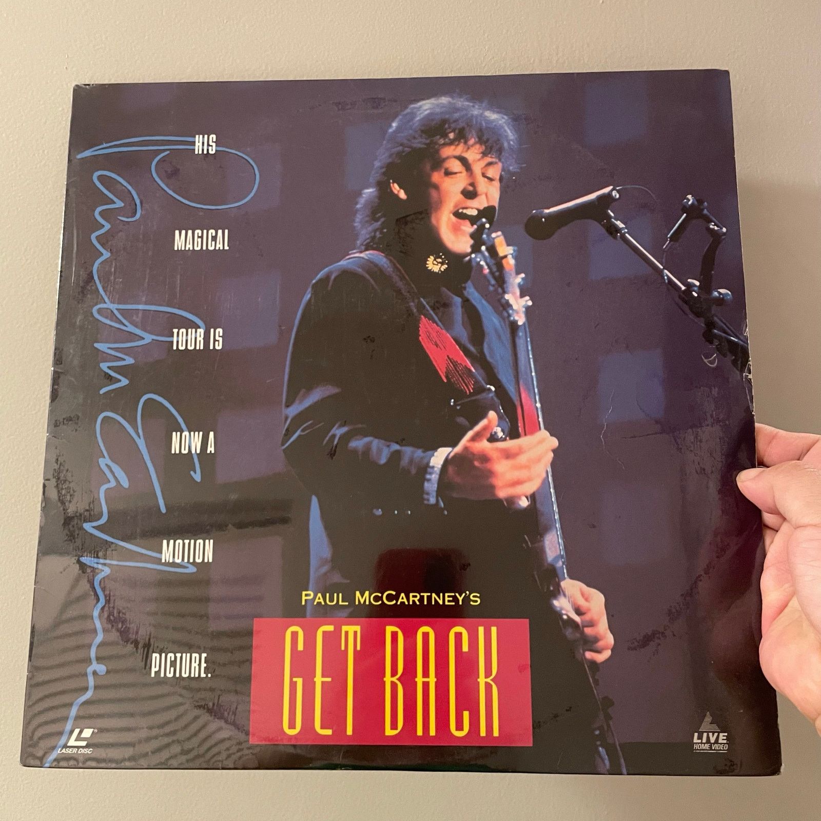 INTENTIONALLY BLANK Paul McCartney - Get Back laserdisc SEALED beatles concert Size ONE SIZE - 1 Thumbnail