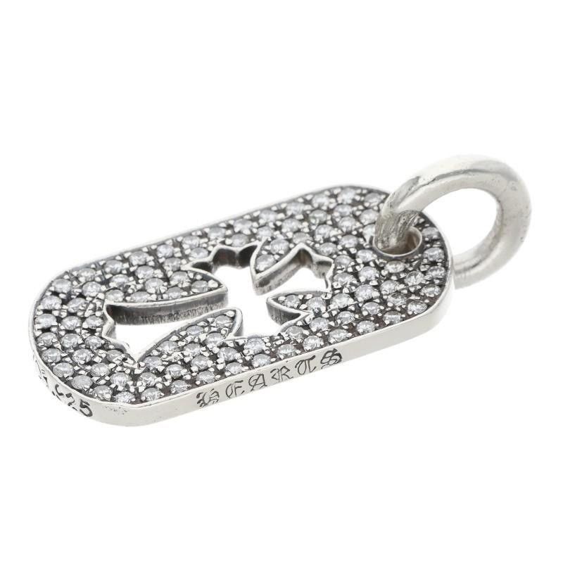 Chrome Hearts Chrome Hearts Tiny Cutout Cross Dog Tag Necklace Size ONE SIZE - 5 Thumbnail