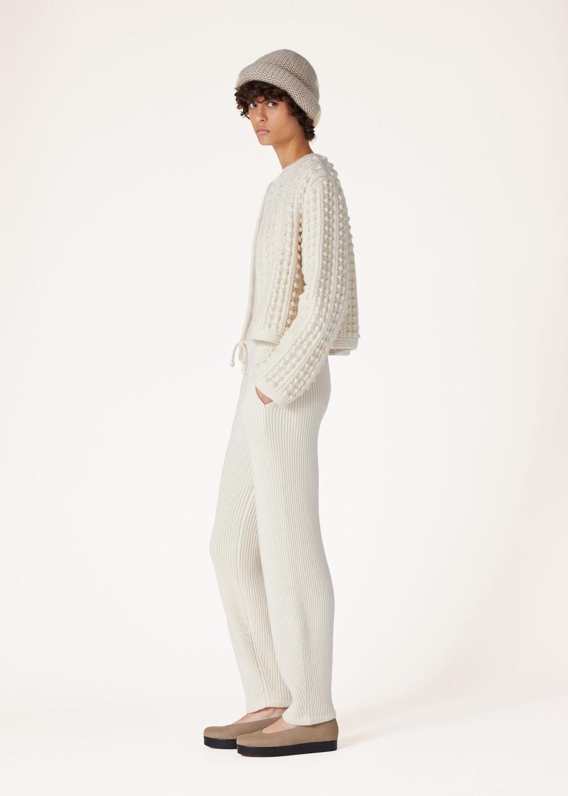 Loro Piana o1srvl11e0125 FAO1671 Sayama Jacket in Off White Size S / US 4 / IT 40 - 5 Thumbnail