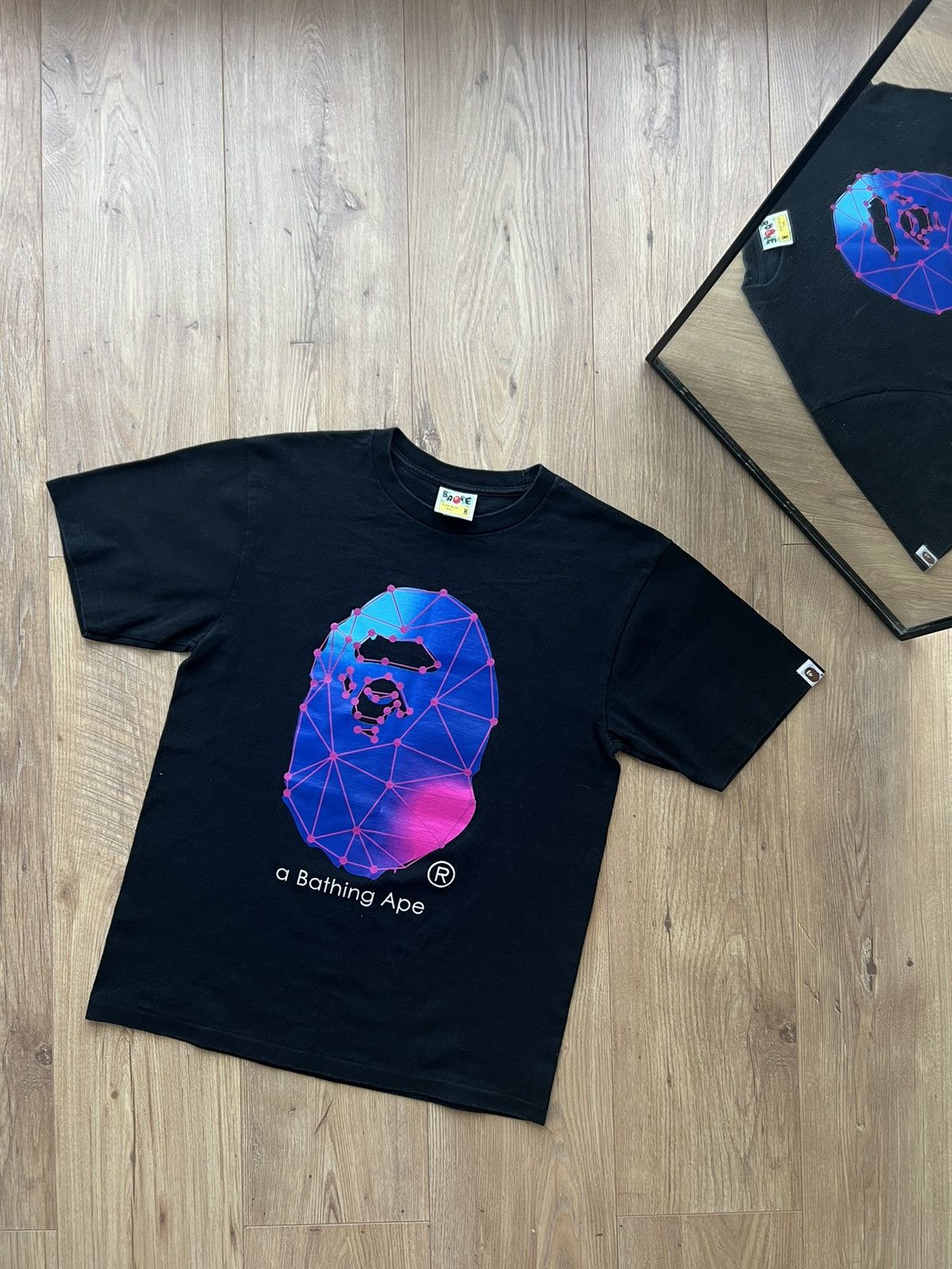 Bape BAPE SPIDER WEB TEE Size US M / EU 48-50 / 2 - 1 Thumbnail