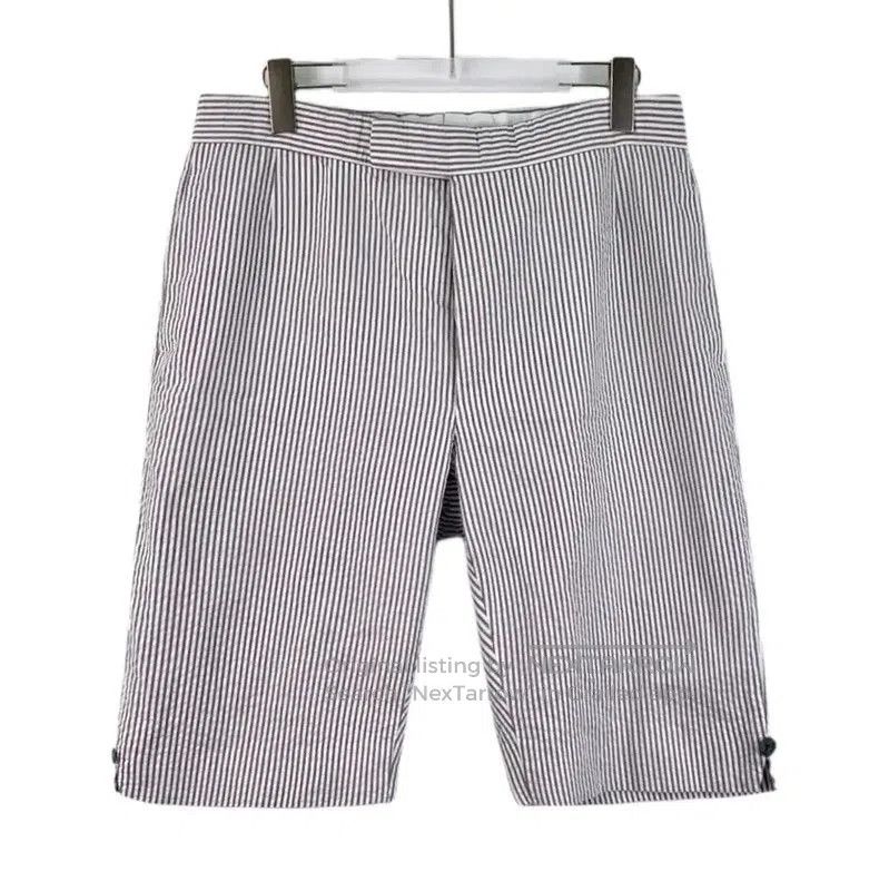 Thom Browne Thom Browne Striped Cotton Men's Shorts . Size US 28 / EU 44 - 1 Thumbnail