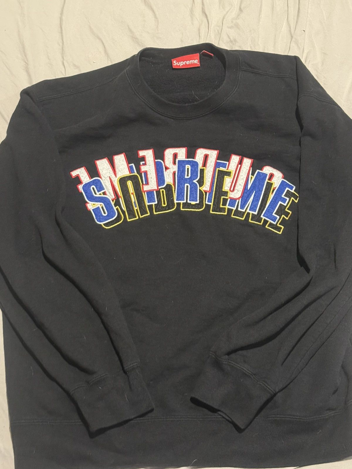 Supreme Supreme Stacked Crew Neck Size US L / EU 52-54 / 3 - 1 Thumbnail