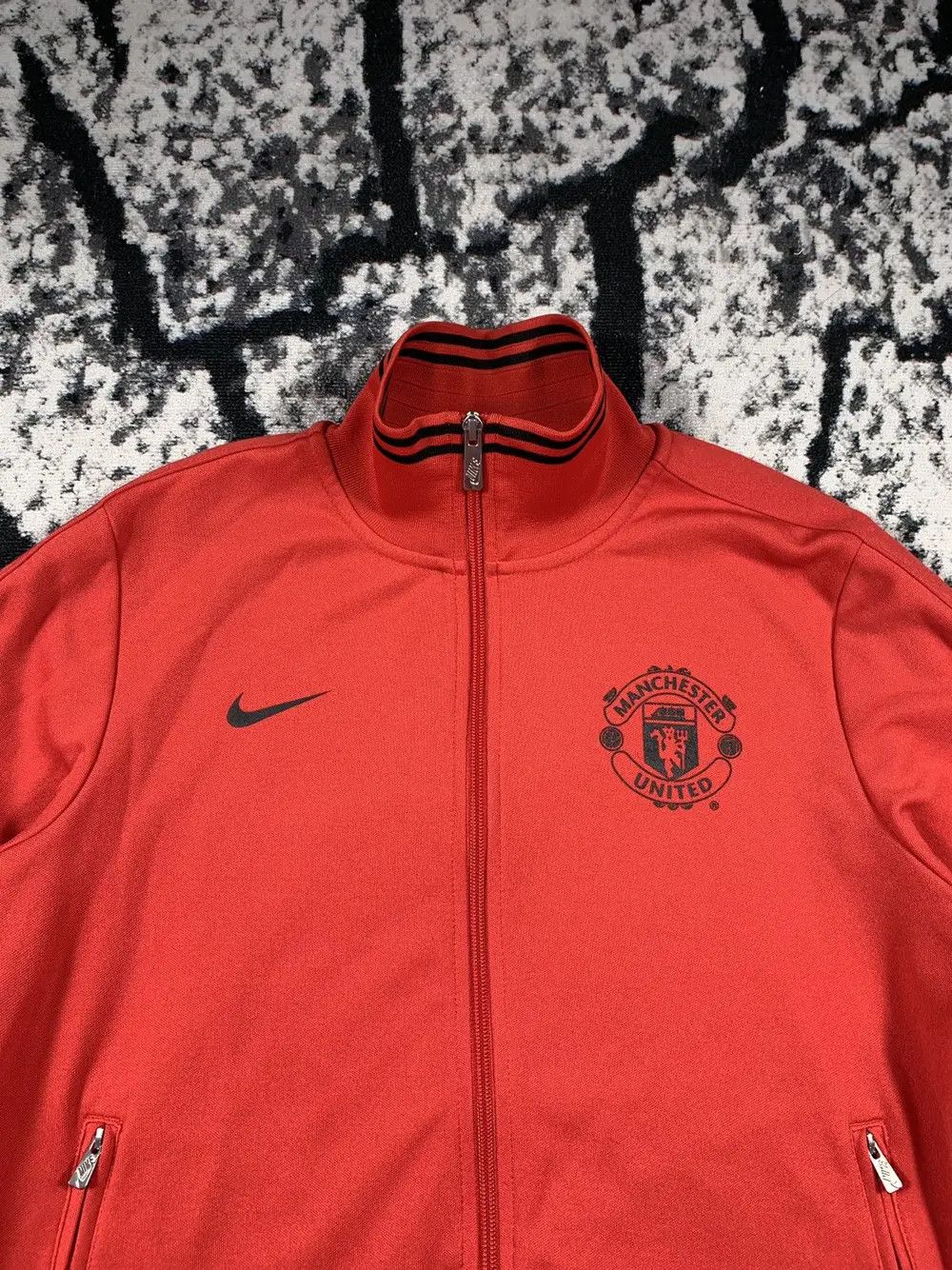 Nike Blokecore Nike Manchester United Zip Up Track Sweatshirt Size US M / EU 48-50 / 2 - 3 Thumbnail