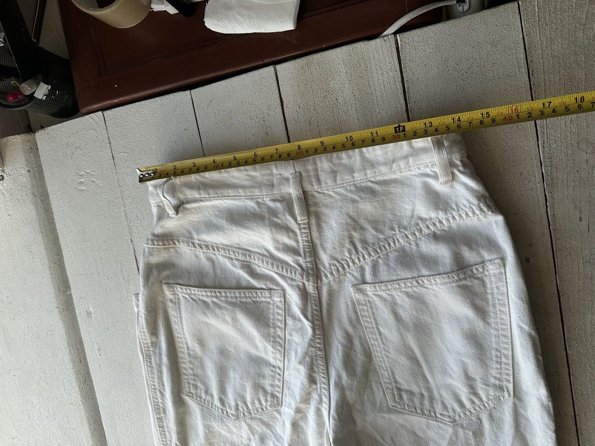 Isabel Marant 🚨 ISABEL MARANT WHITE WOMEN JEANS PANTS LUXURY Size 28" / US 6 / IT 42 - 18 Thumbnail