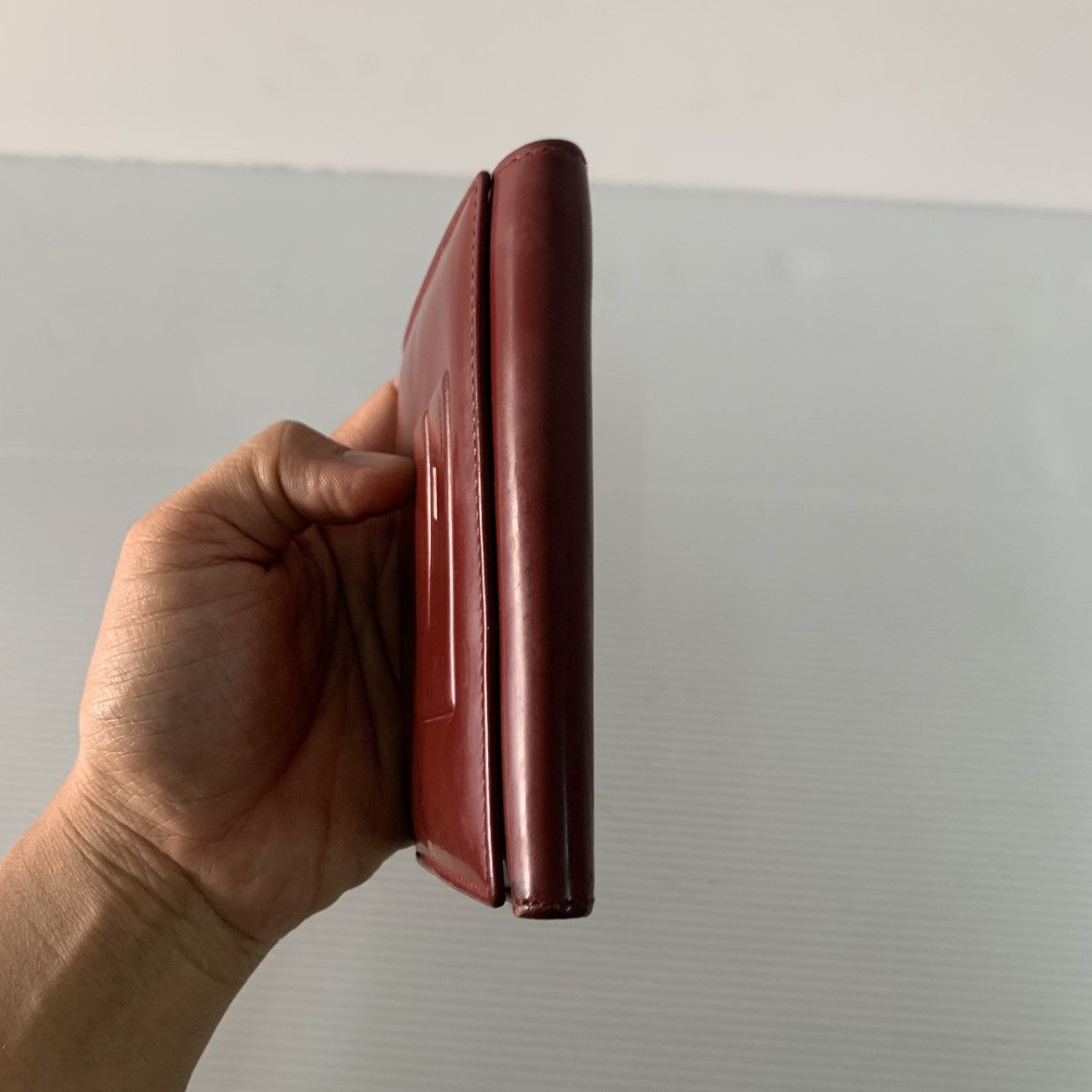 Gucci Gucci Leather Burgandy Wallet Size ONE SIZE - 4 Thumbnail