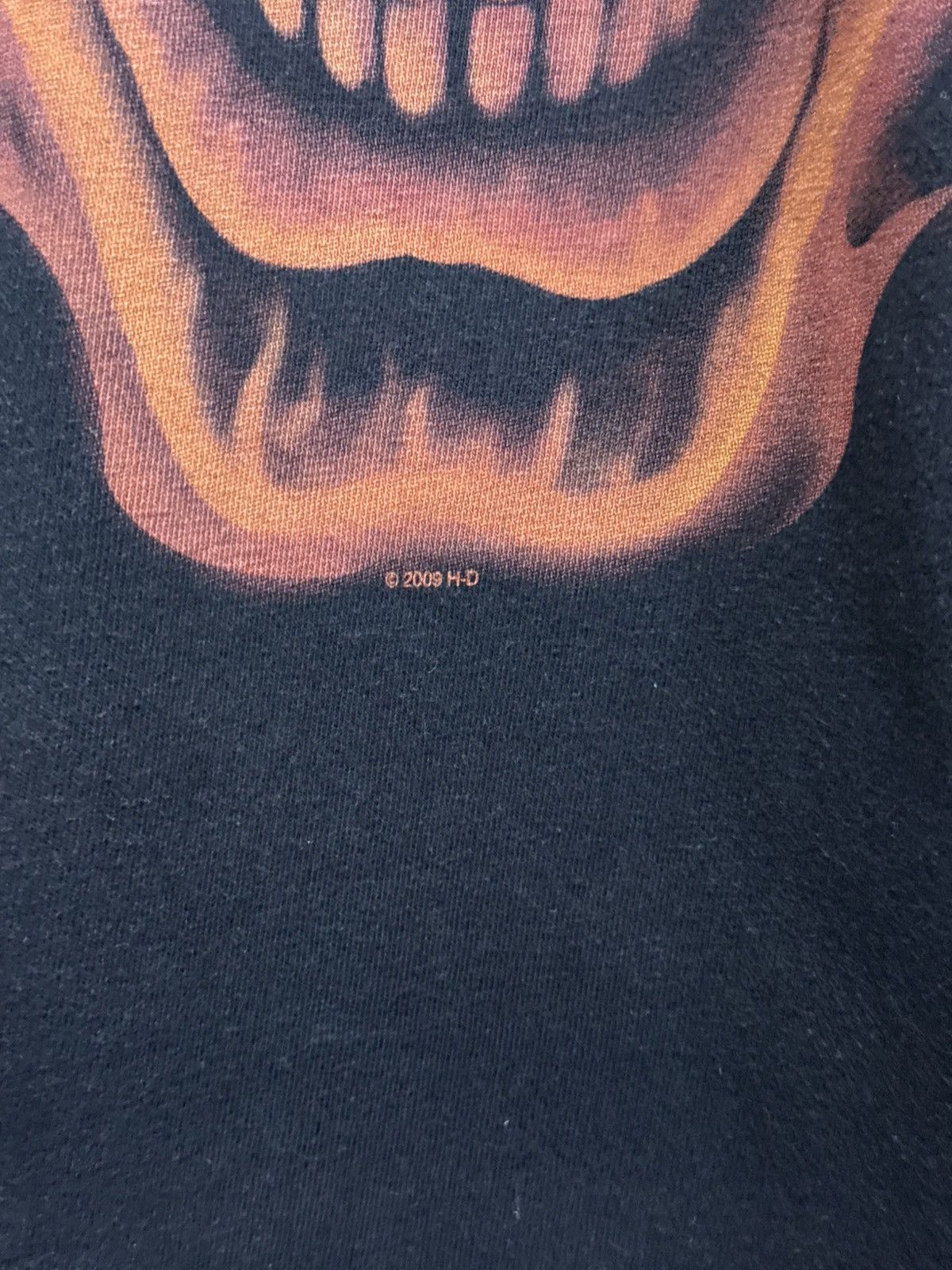 Harley Davidson 2000s Harley Davidson Flame Clown Tee Size US XL / EU 56 / 4 - 3 Thumbnail
