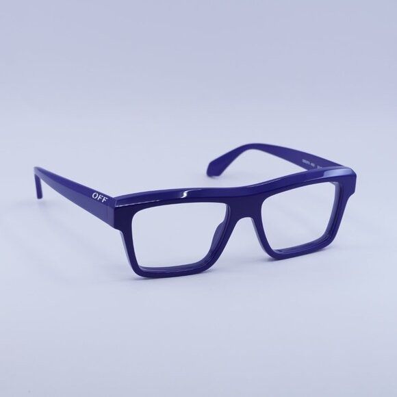 Off-White Off-White OERJ07H STYLE 7H 4500 Eyeglasses Blue Square 55mm Size ONE SIZE - 7 Thumbnail