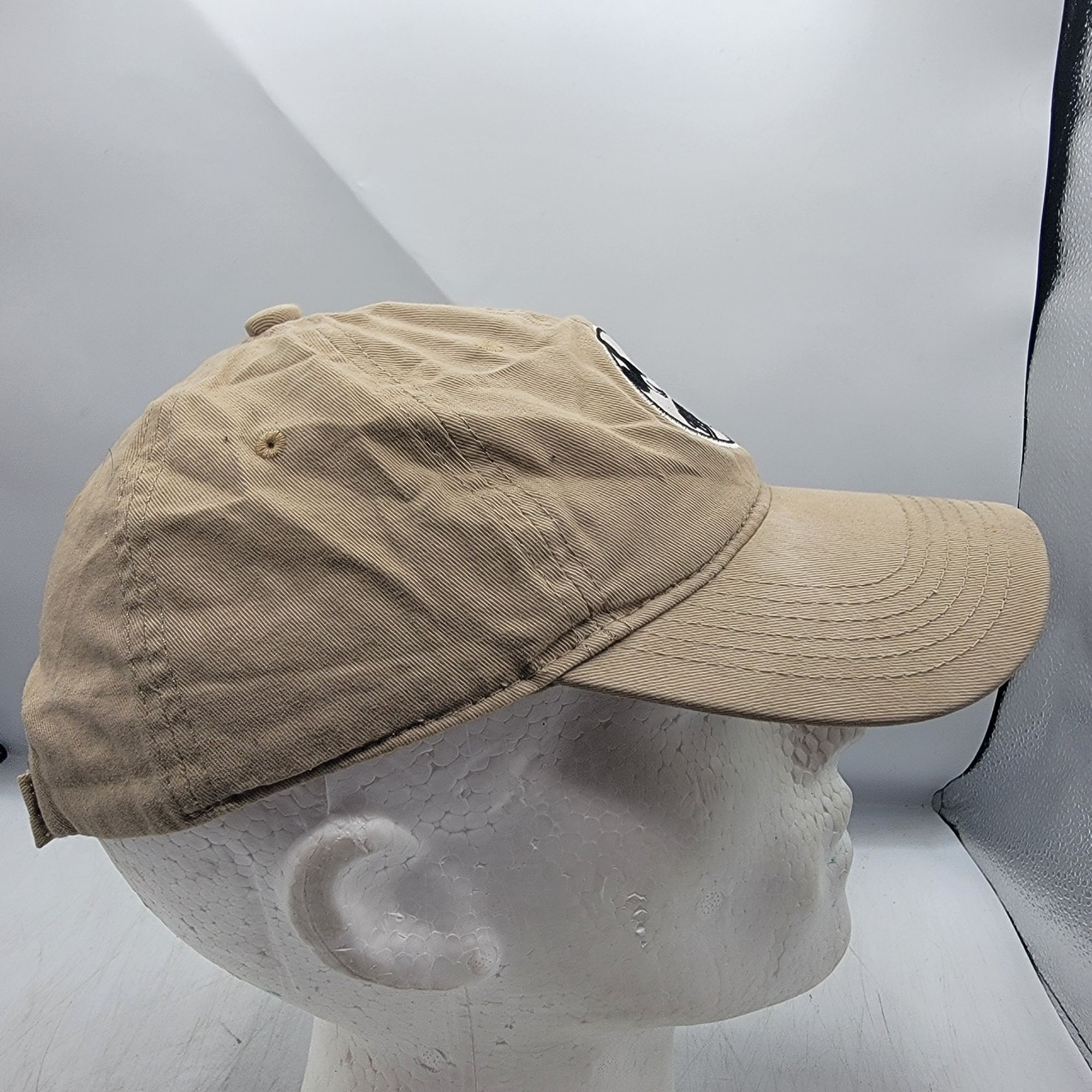 Disney Disney Mickey Mouse Beige Baseball Hat Cap Adjustable Casual Size ONE SIZE - 4 Thumbnail