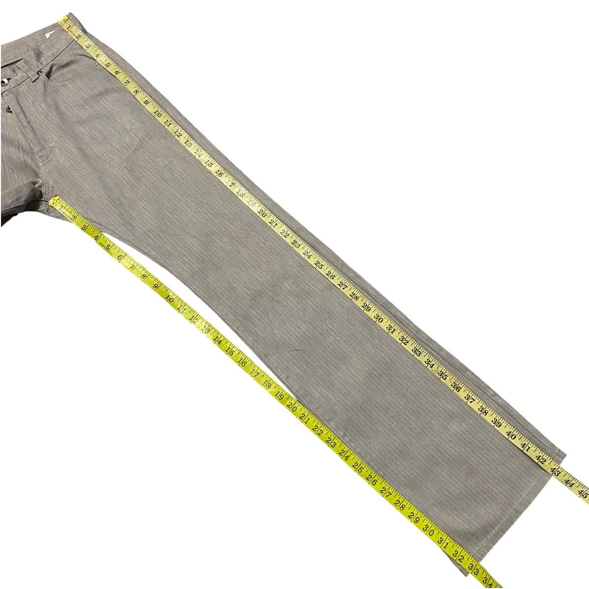 semanticdesign Semantic Design Stripe Denim Flare Jeans Size US 28 / EU 44 - 17 Thumbnail