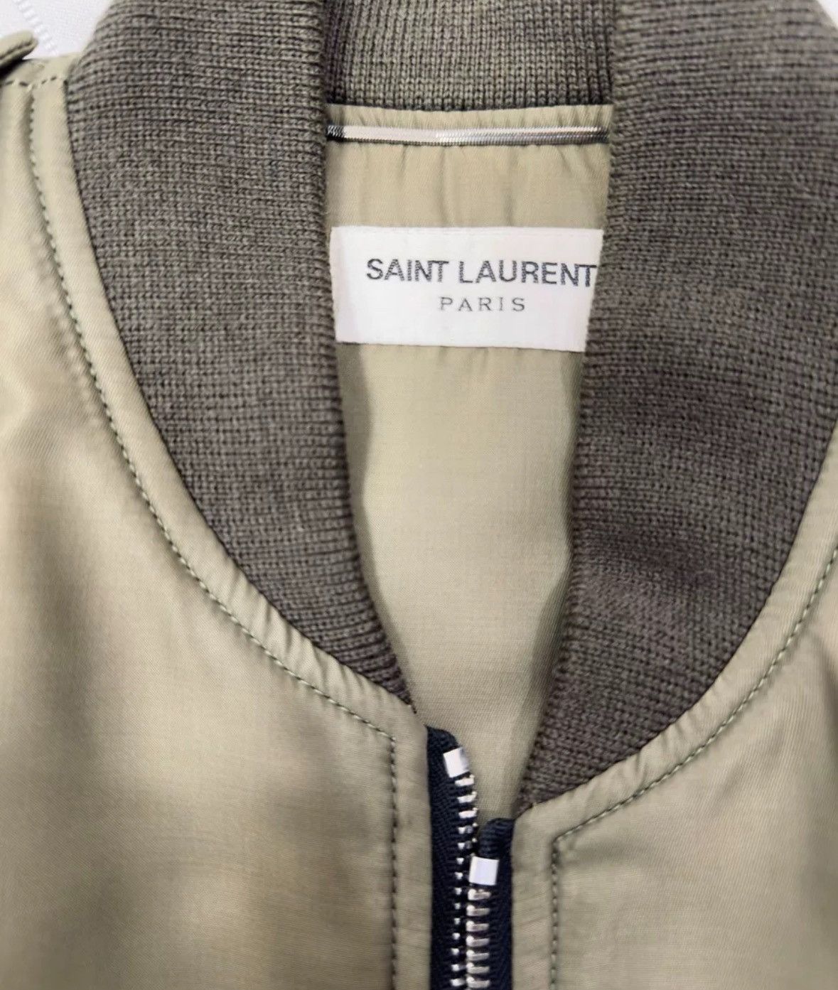 Saint Laurent Paris × Yves Saint Laurent Saint Laurent genuine MA1 flight jacket2412-Nextarrow Size US S / EU 44-46 / 1 - 6 Thumbnail